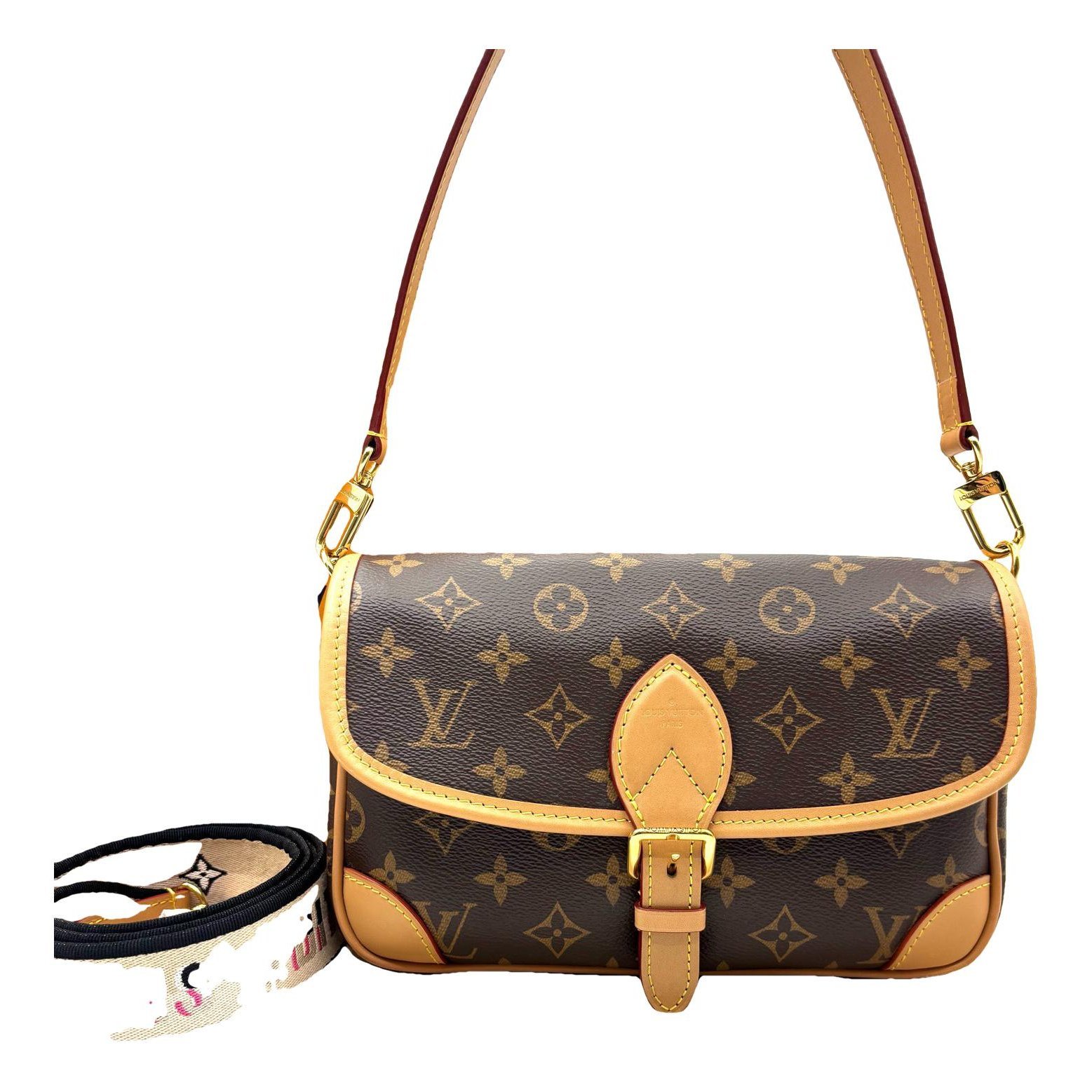 Diane leather crossbody bag