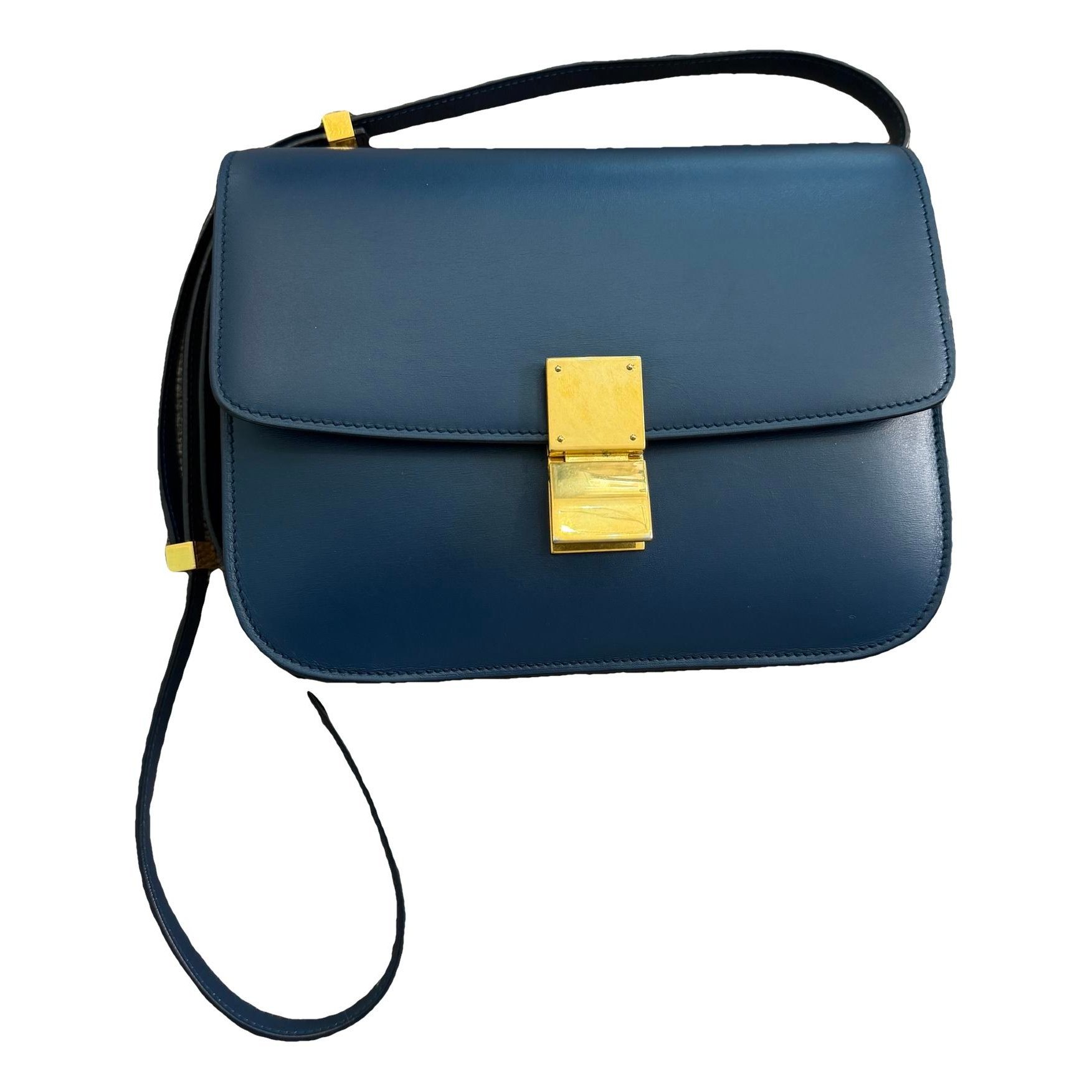 Classic leather crossbody bag