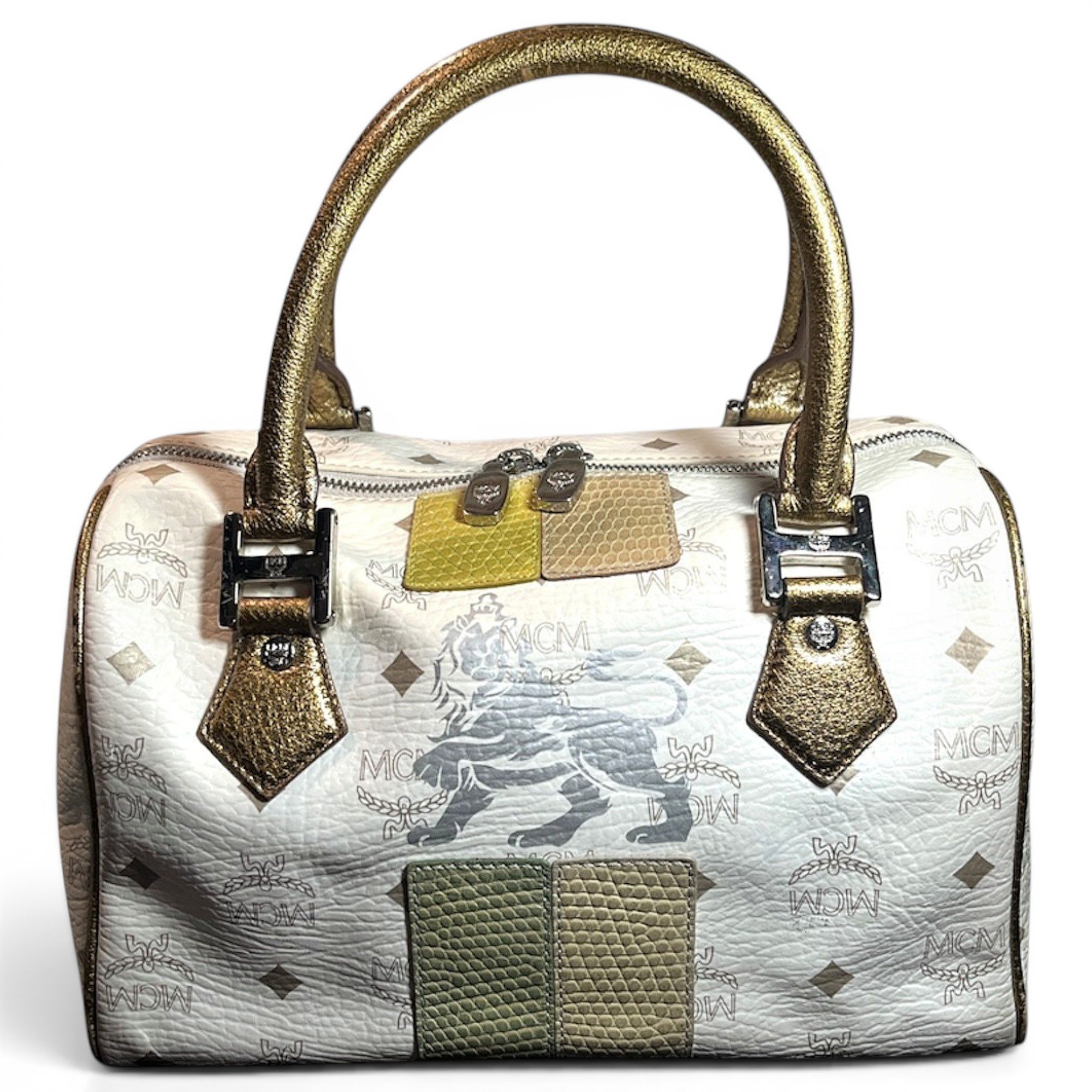 Boston cloth satchel