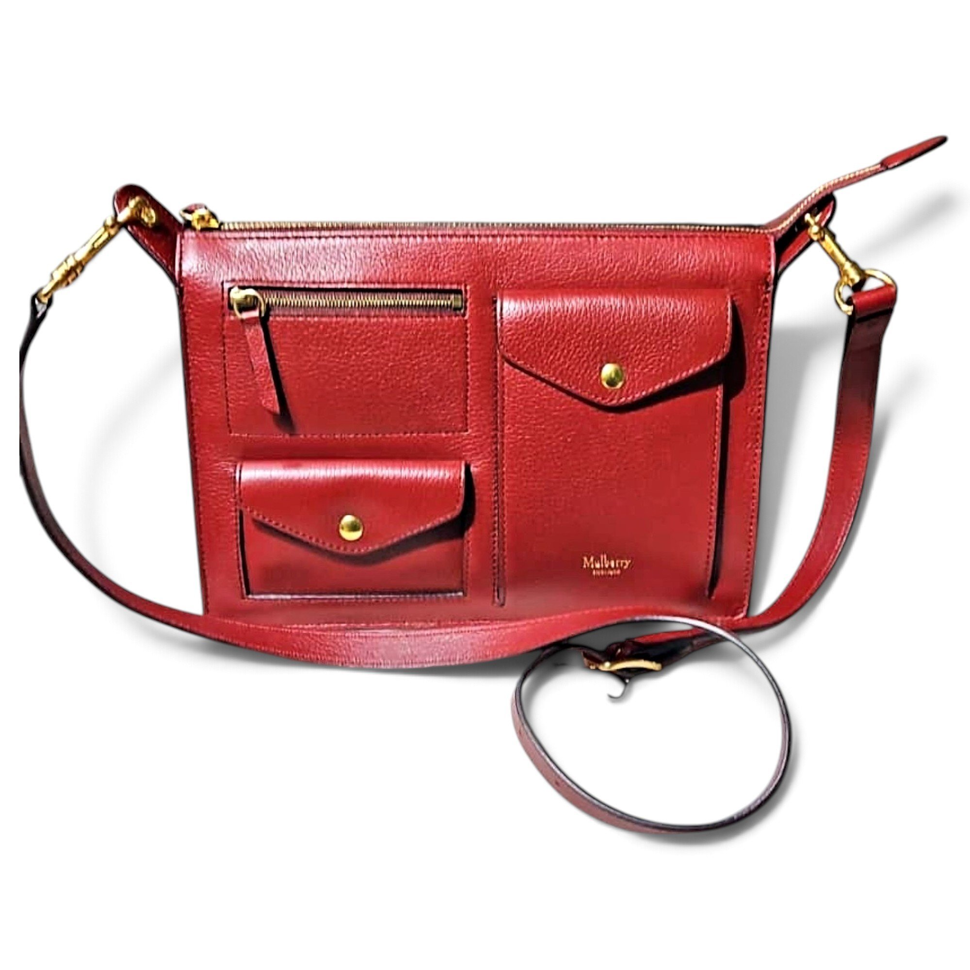 Leather crossbody bag