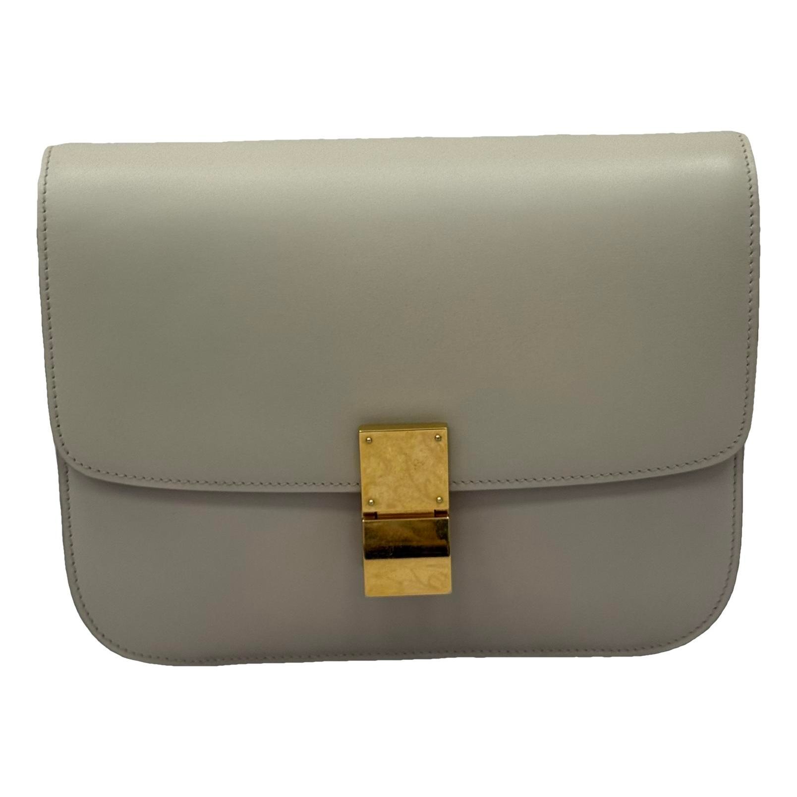 Classic leather handbag