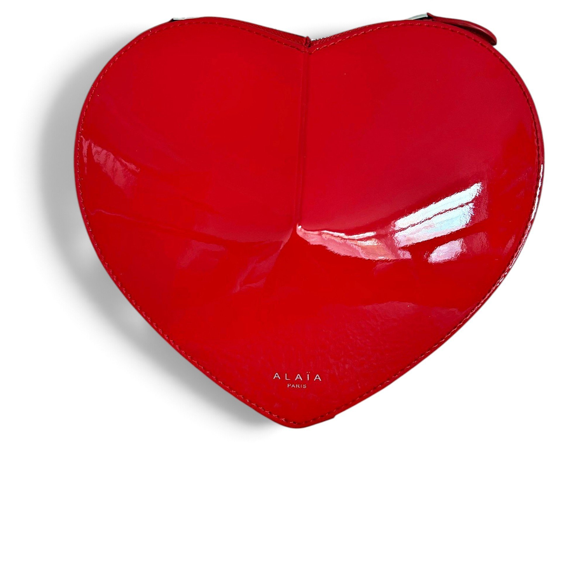 Le Coeur patent leather crossbody bag