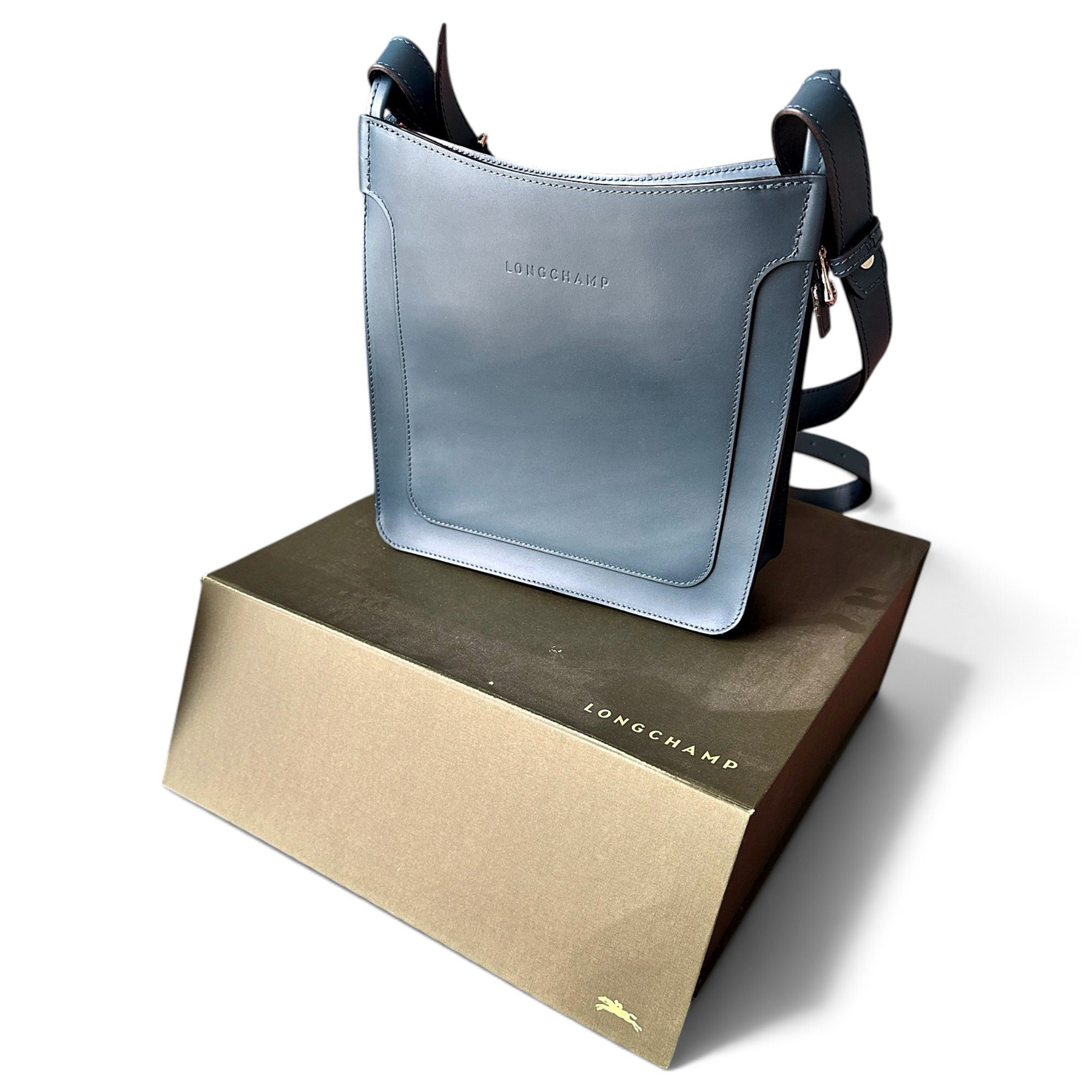 Leather crossbody bag