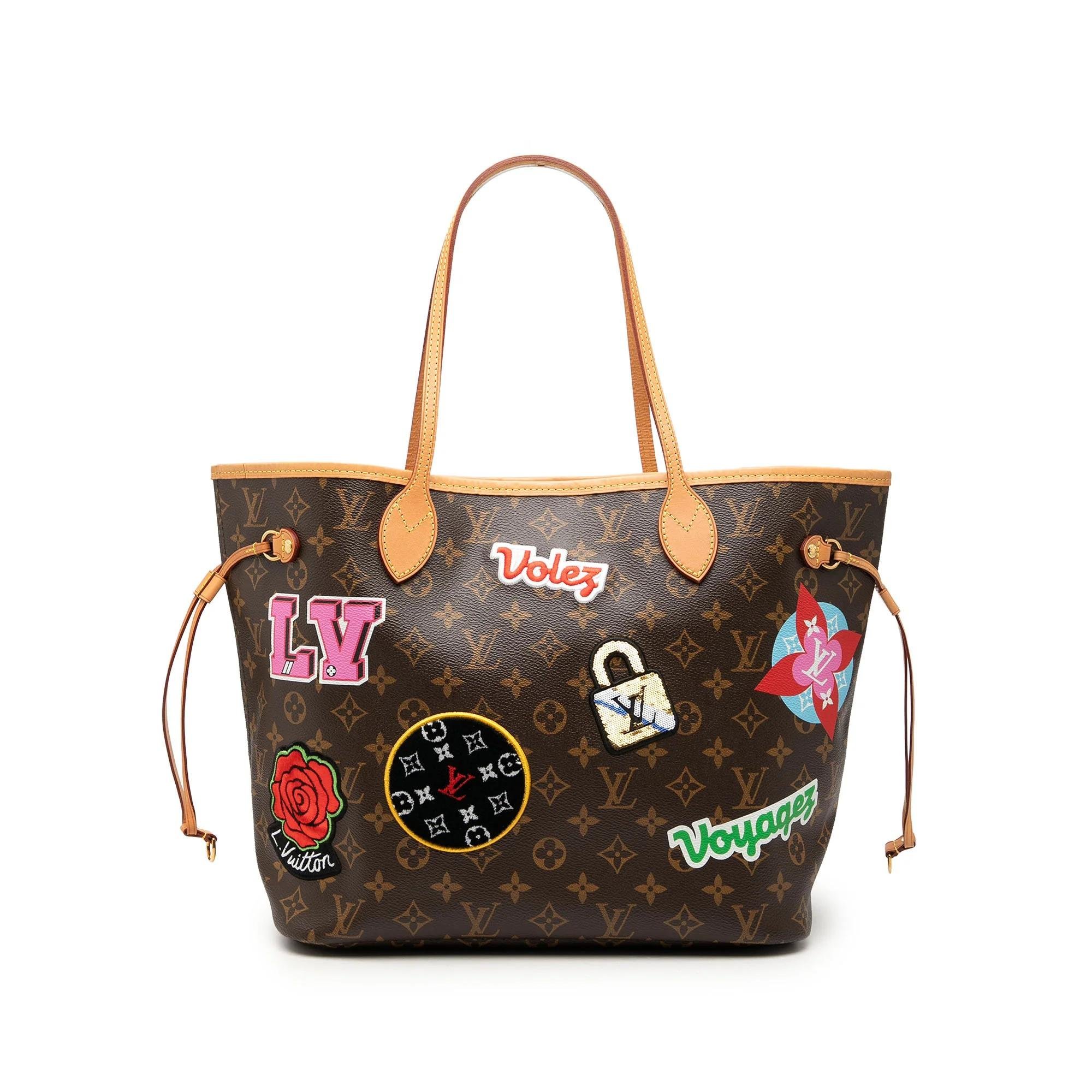 Neverfull leather tote
