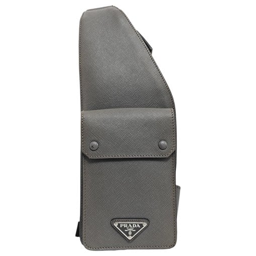Leather crossbody bag