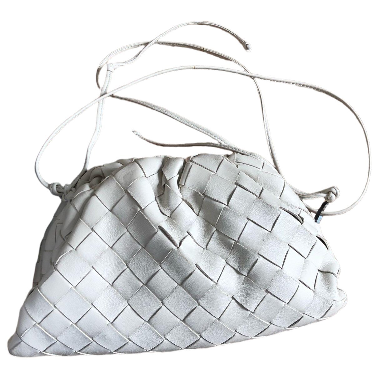 Pouch leather crossbody bag