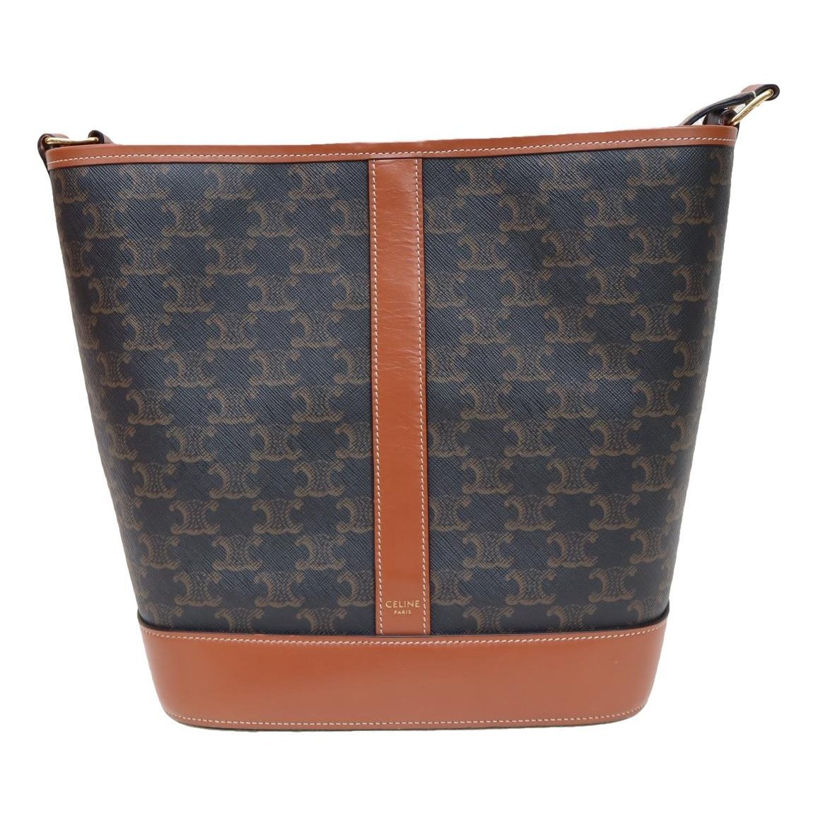 SAC SEAU leather handbag