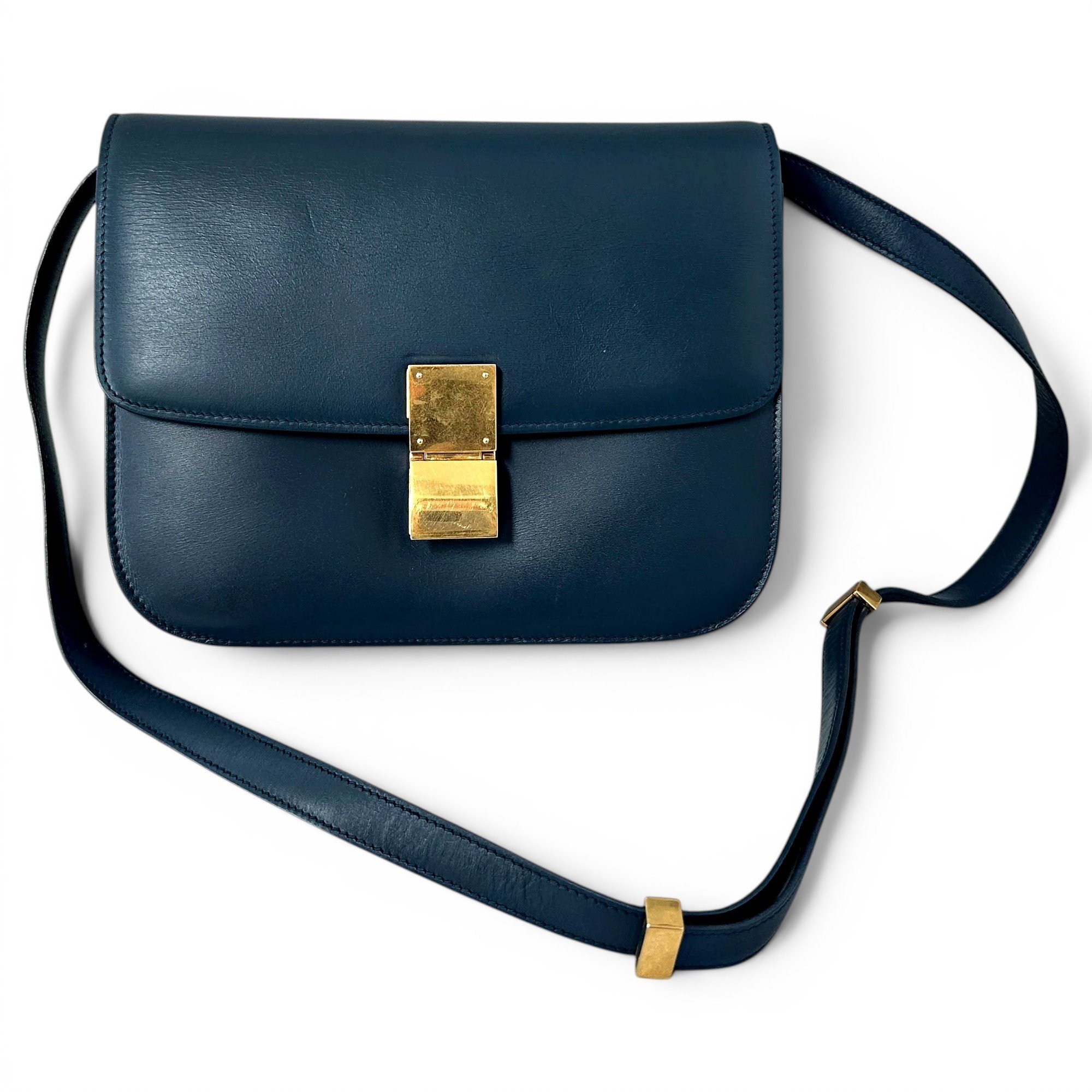 Leather crossbody bag
