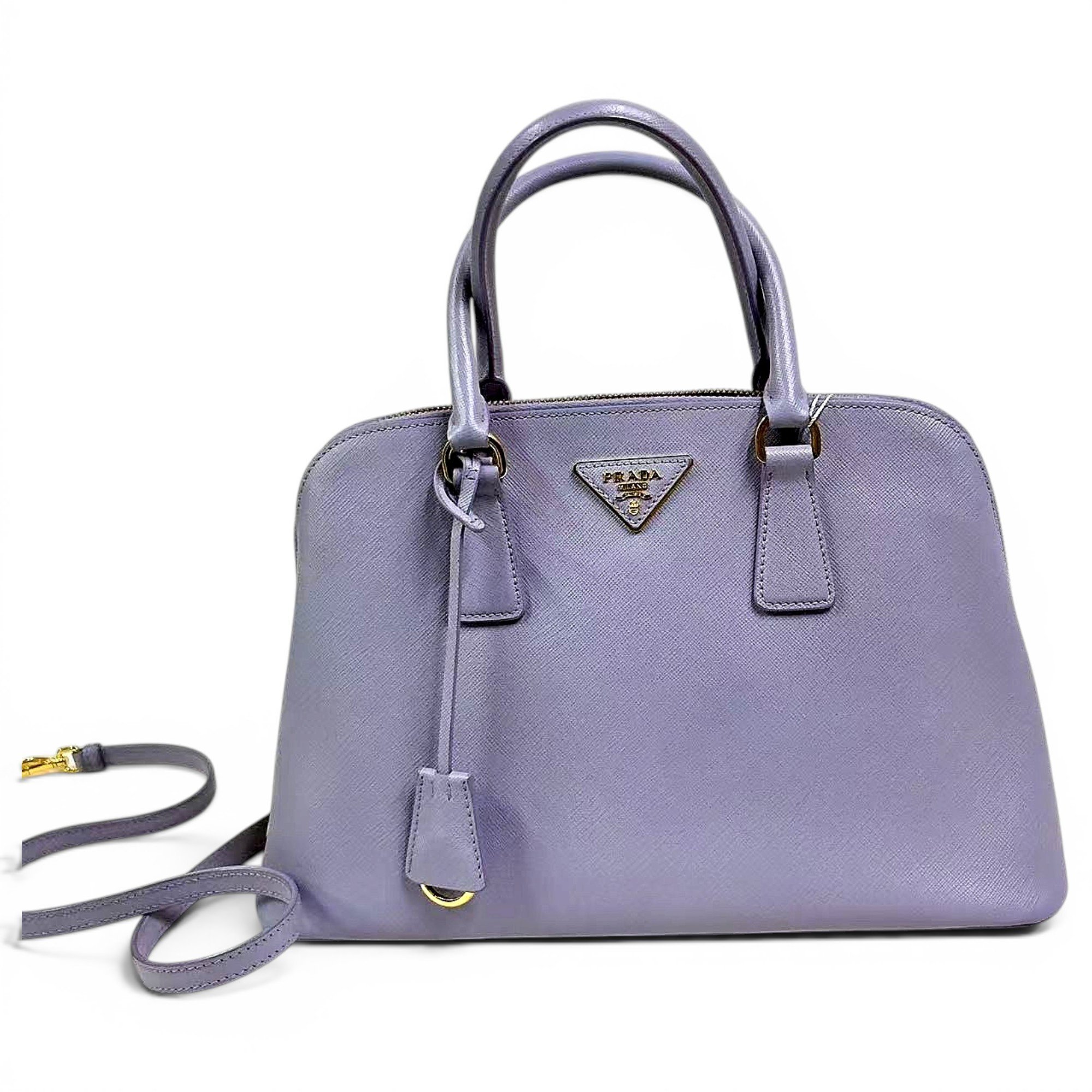 Promenade leather handbag