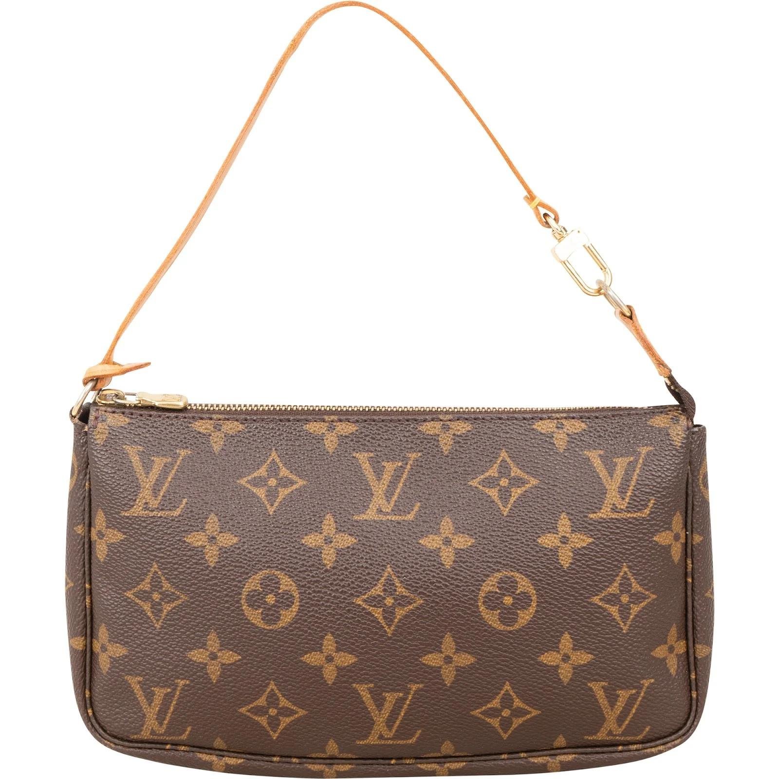 Pochette Accessoire leather handbag