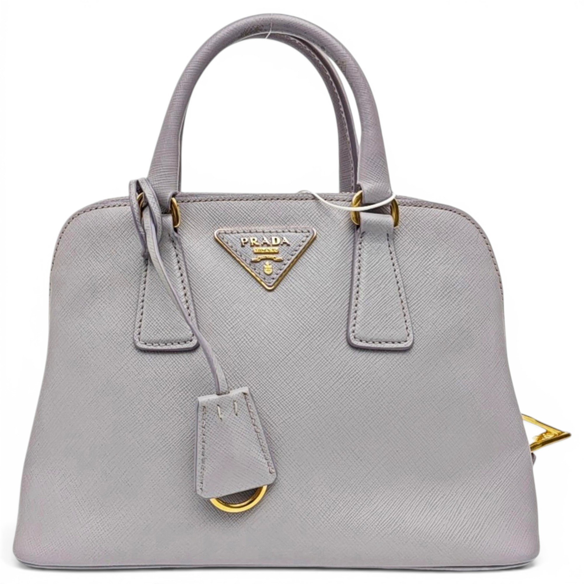 Promenade leather handbag