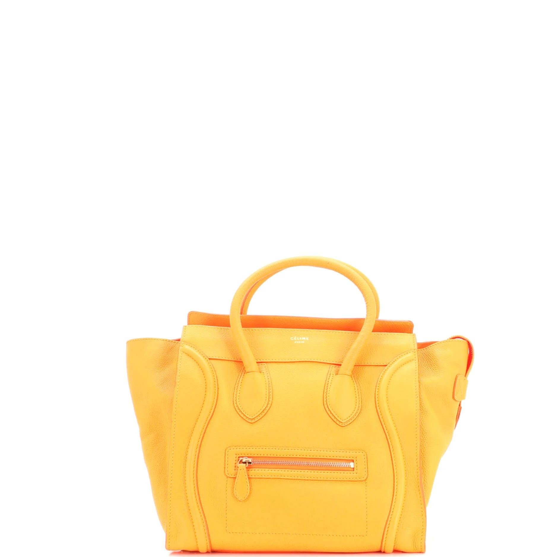 Leather tote