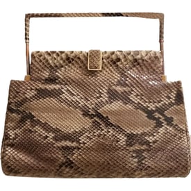 Judith Leiber Python handbag