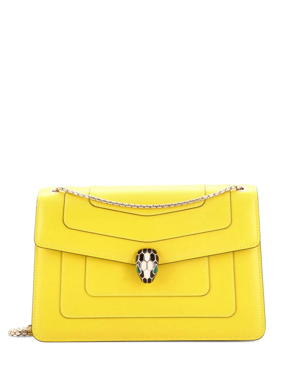 Serpenti Forever Leather Medium shoulder bag