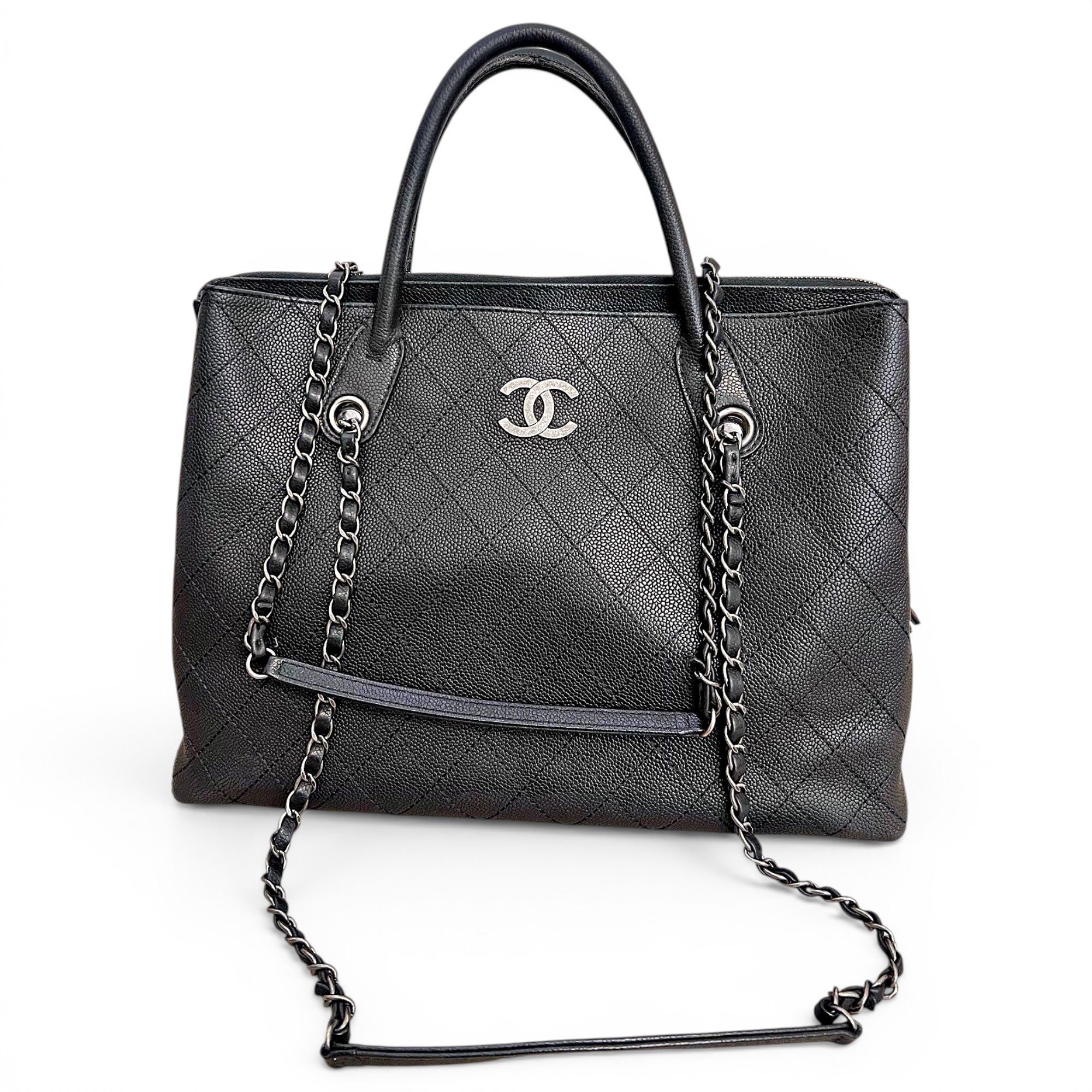 Leather handbag