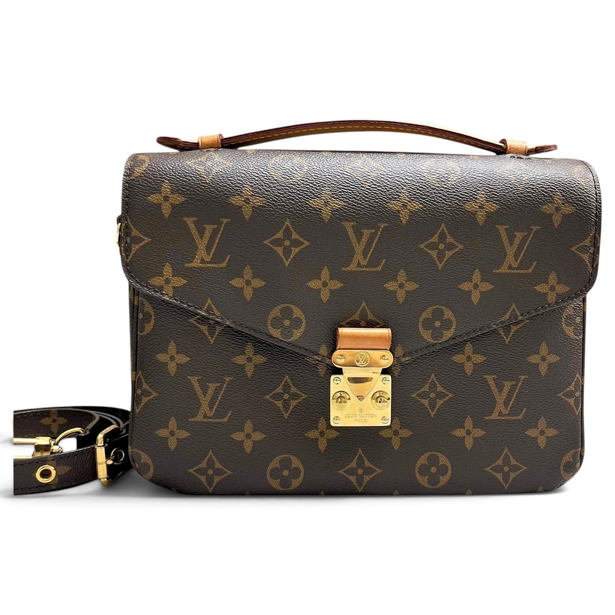 Metis leather handbag