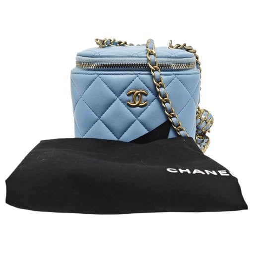 Trendy CC Vanity leather handbag