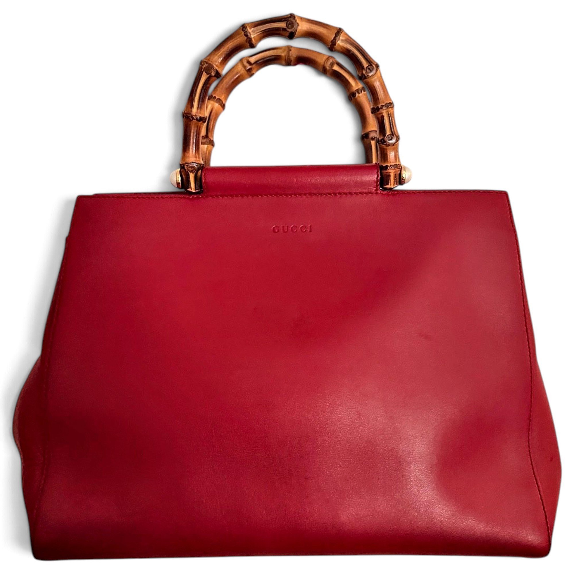 Nymphaea leather tote