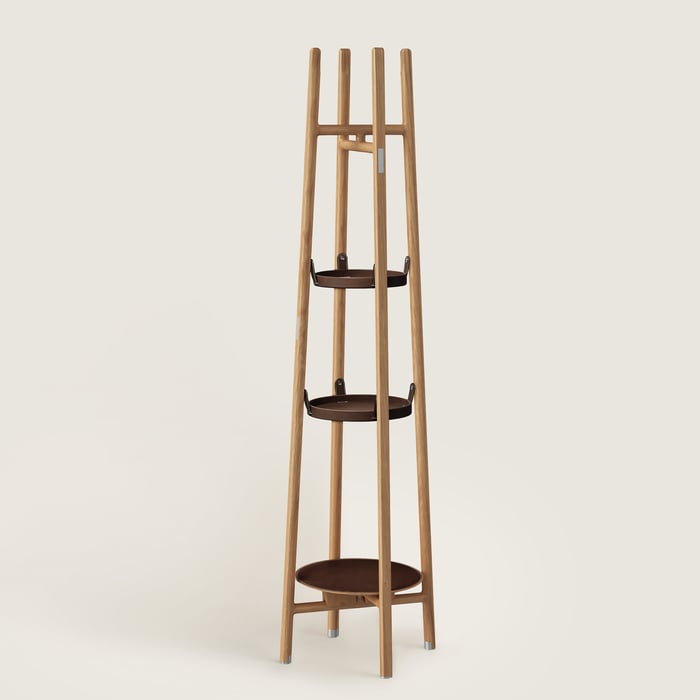 Chocolat Les Necessaires d'Hermès Coat Rack