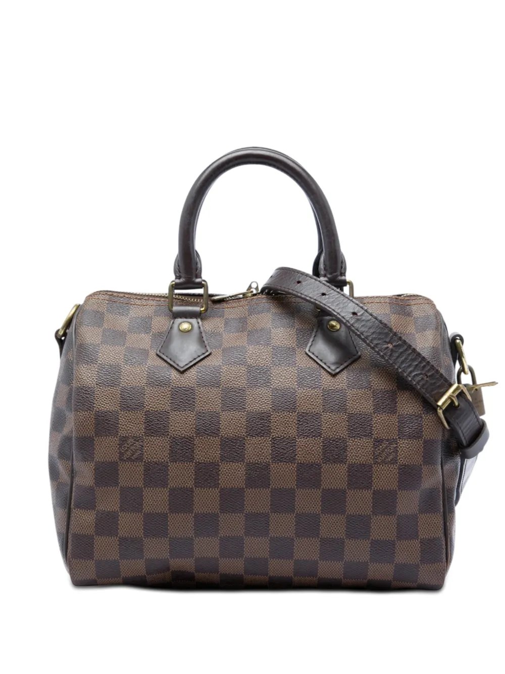 2016 Damier Ebene Speedy Bandouliere 25 satchel