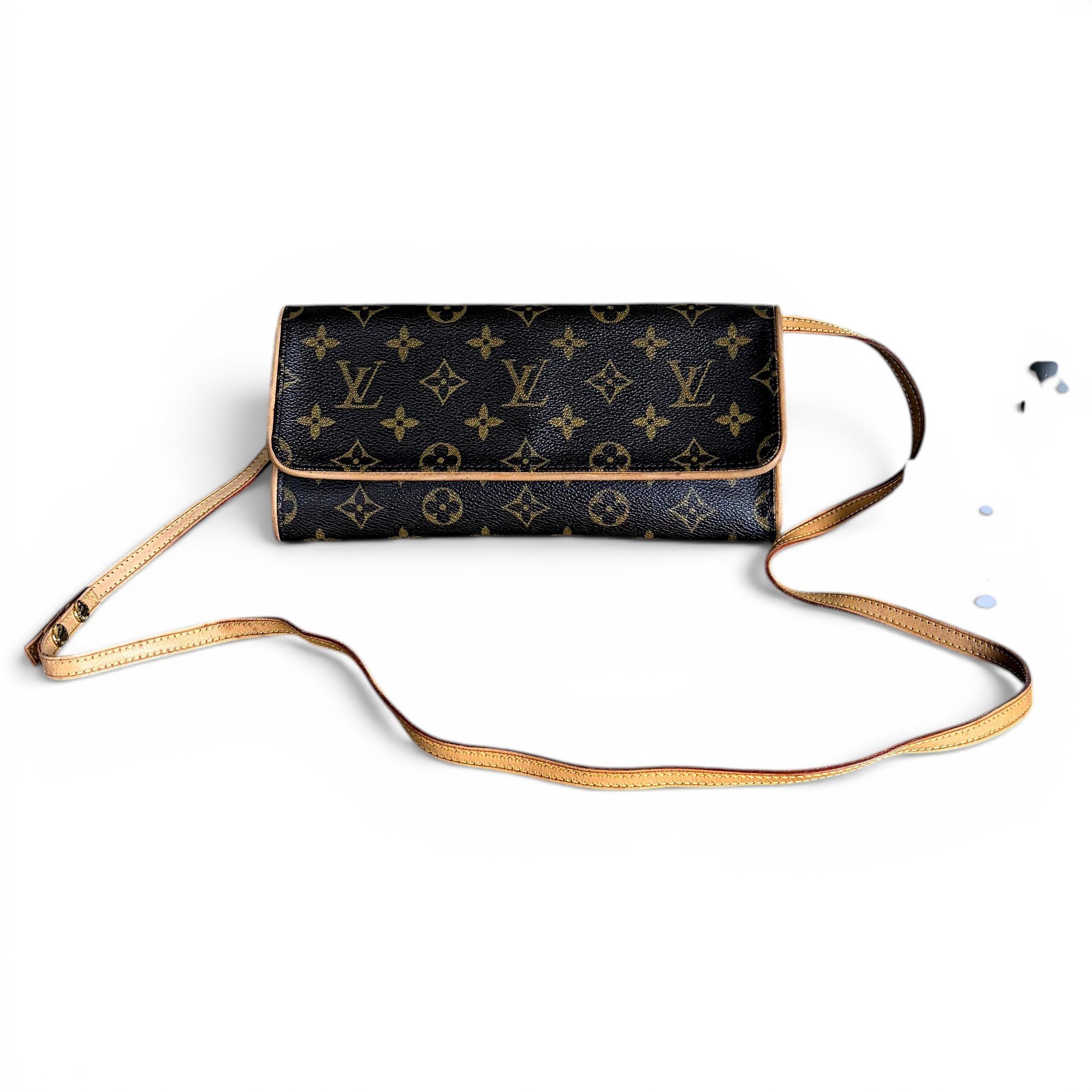 Twin leather handbag