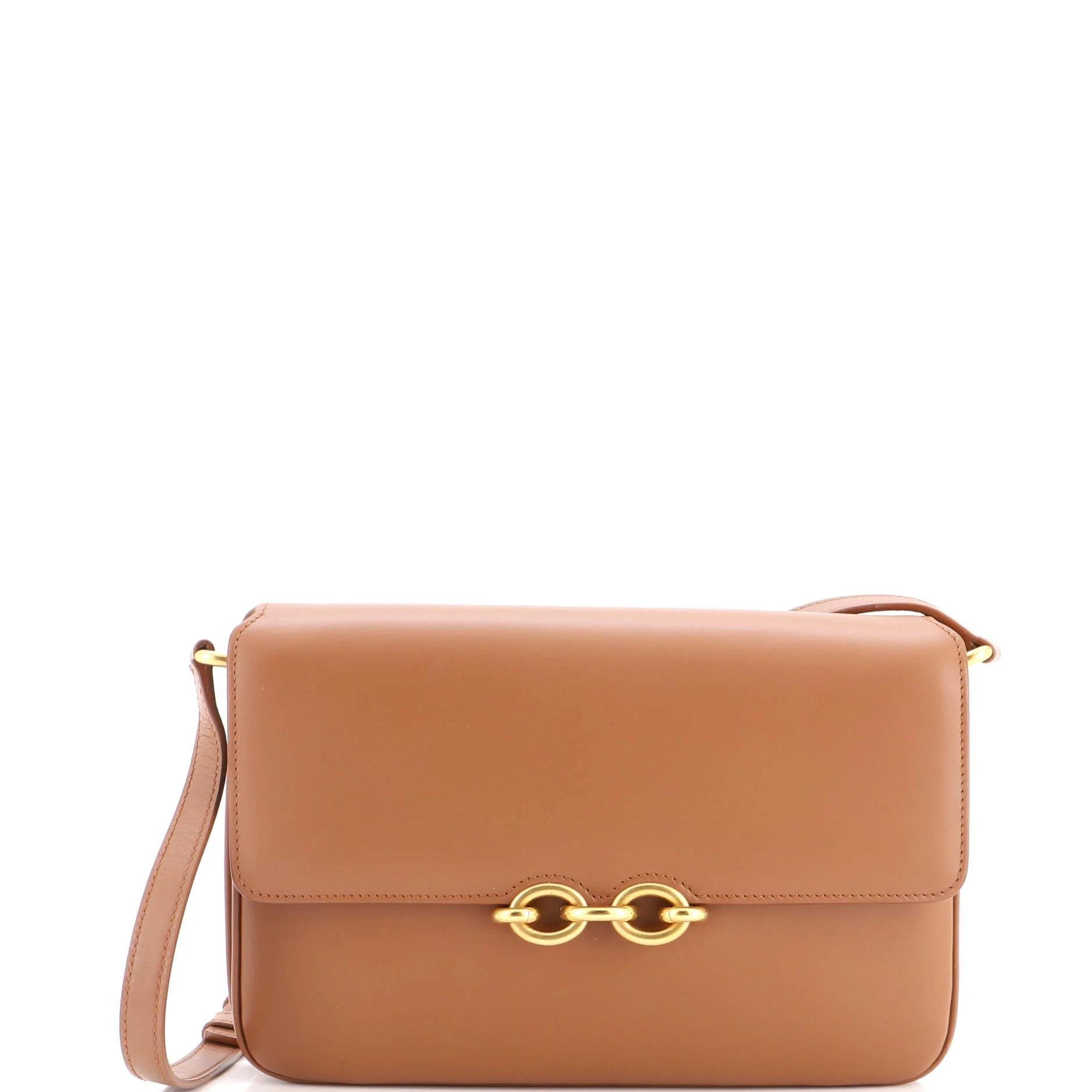 Leather crossbody bag