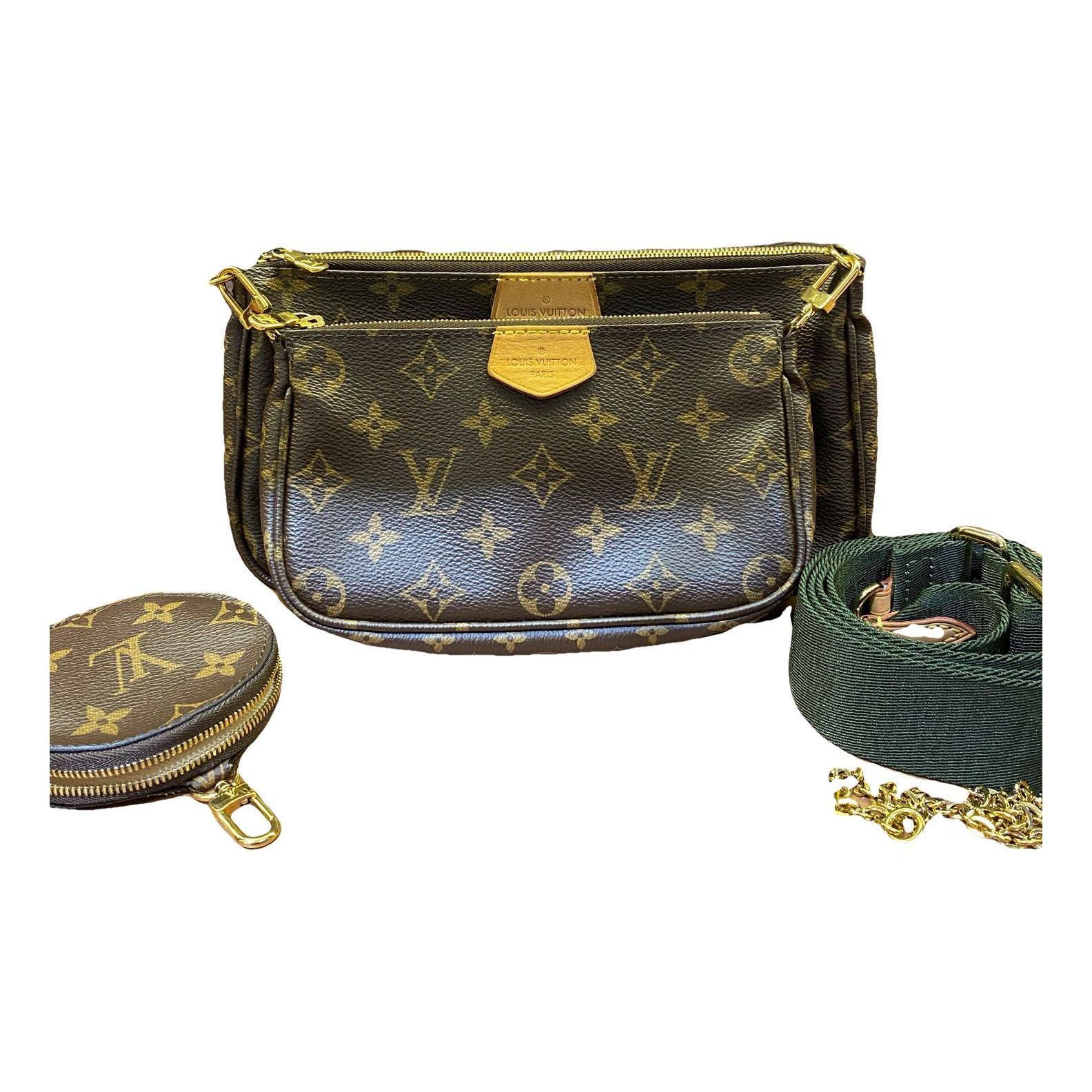 Multi Pochette Accessoires leather handbag