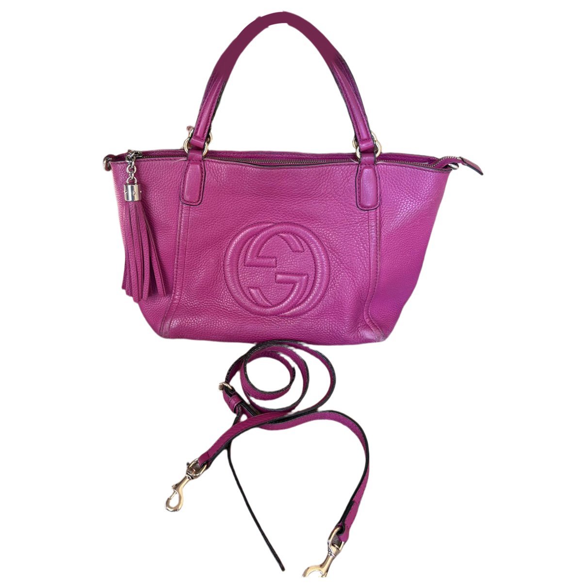 Soho Top Handle leather handbag