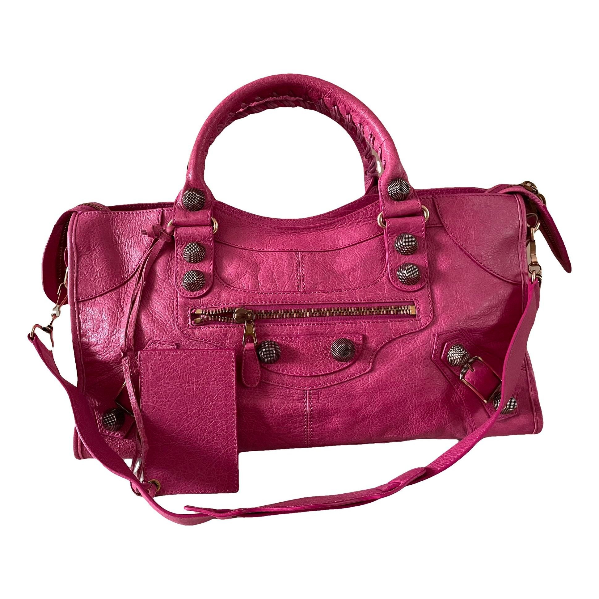 Balenciaga City leather handbag
