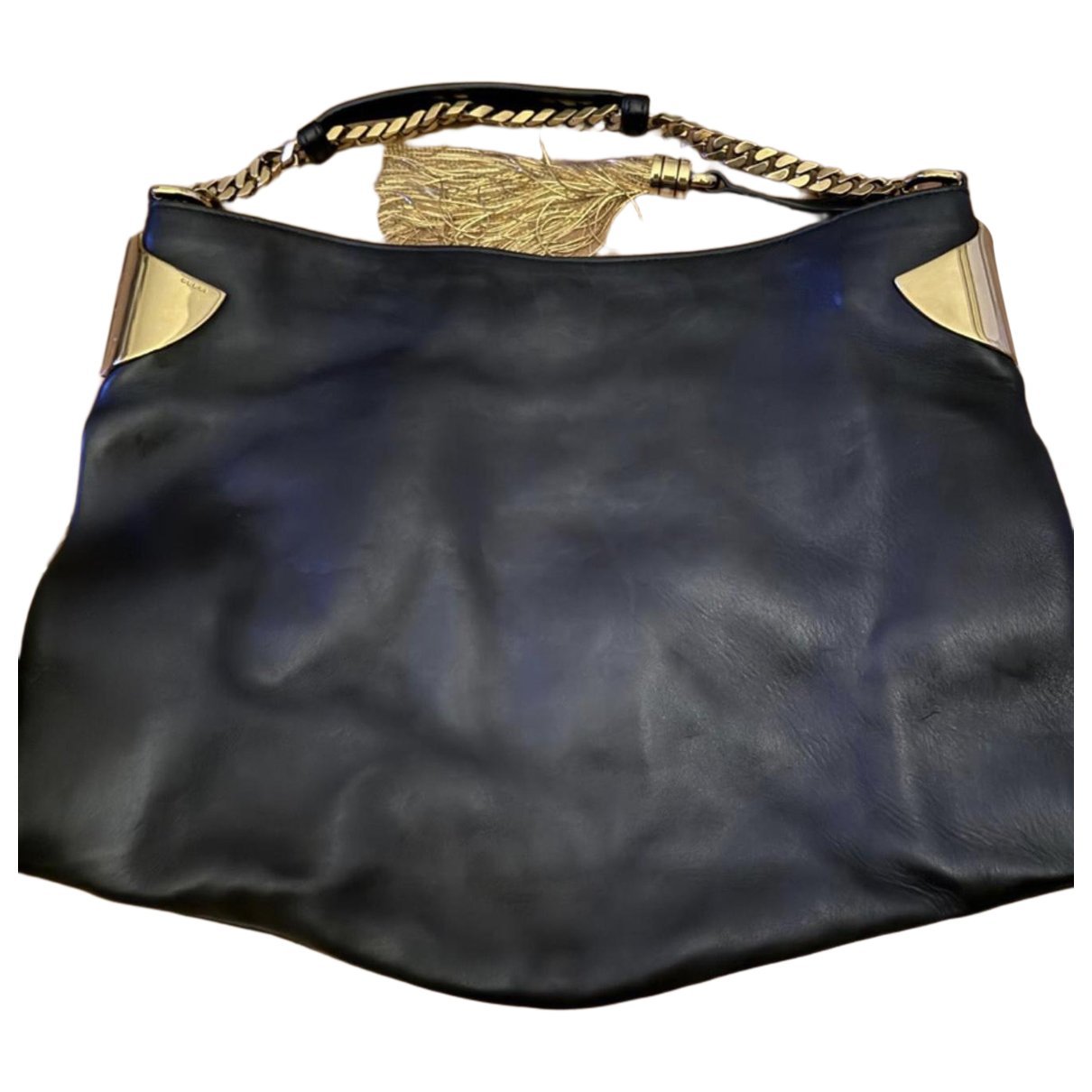 Leather handbag