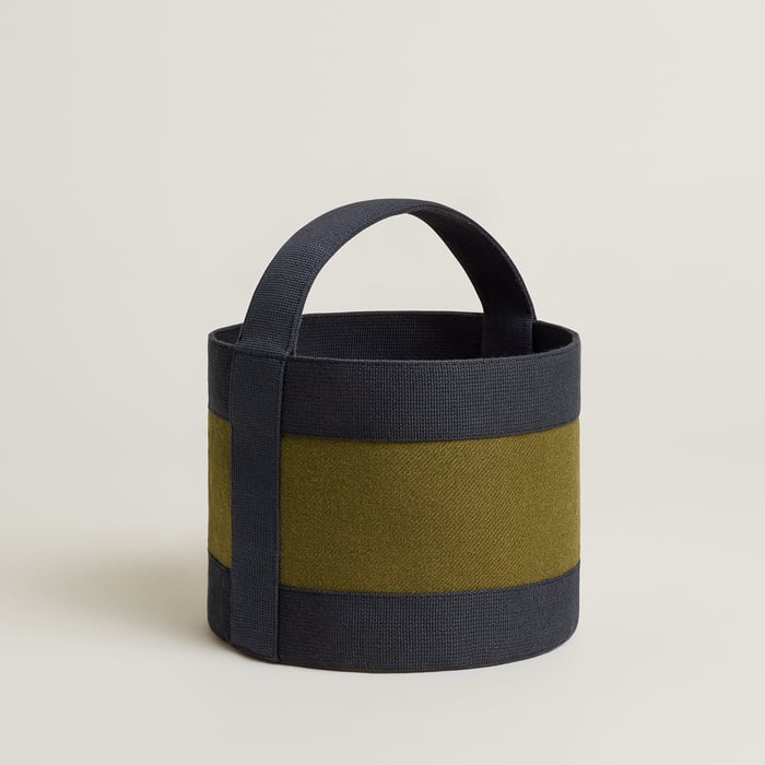 Vert Forêt Sherwood Basket, Small Model