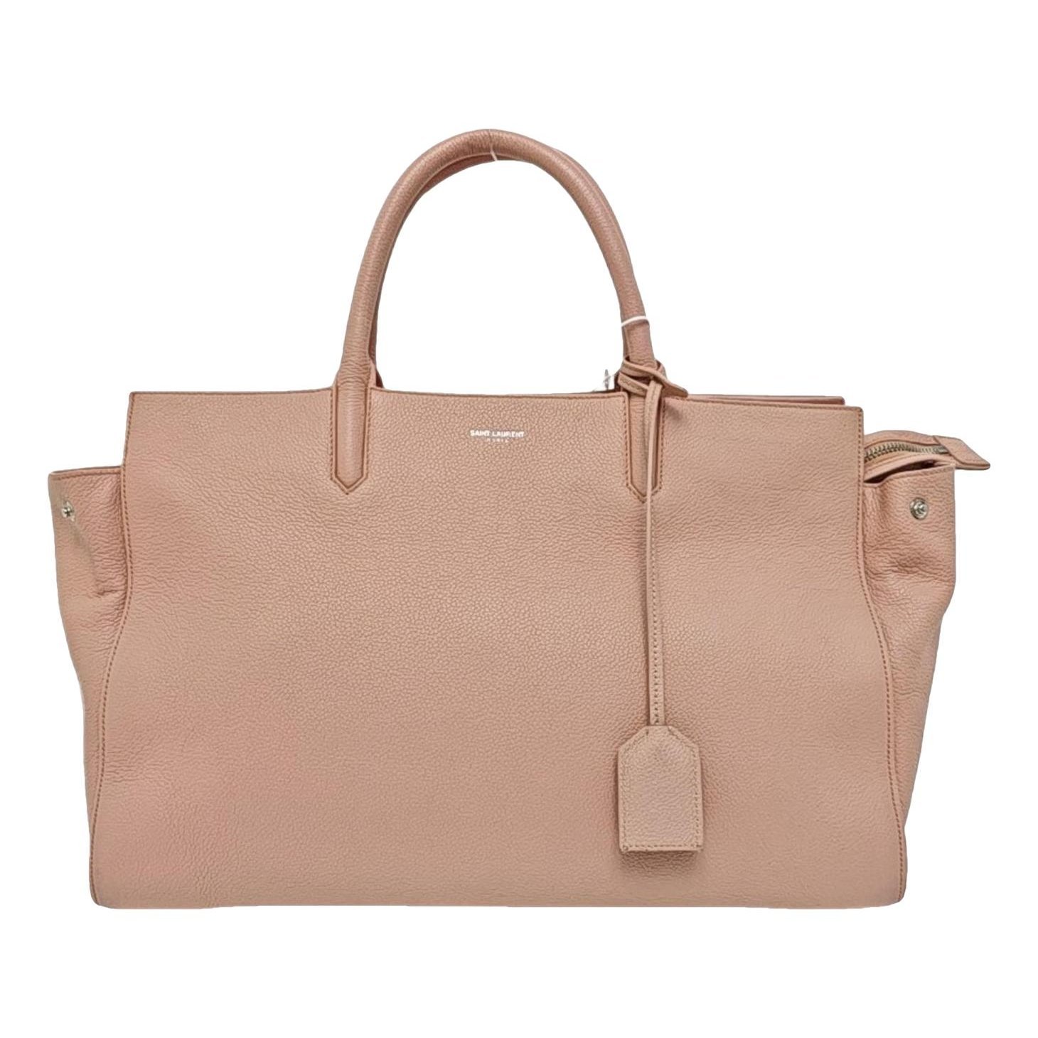 Cabas Rive Gauche leather handbag