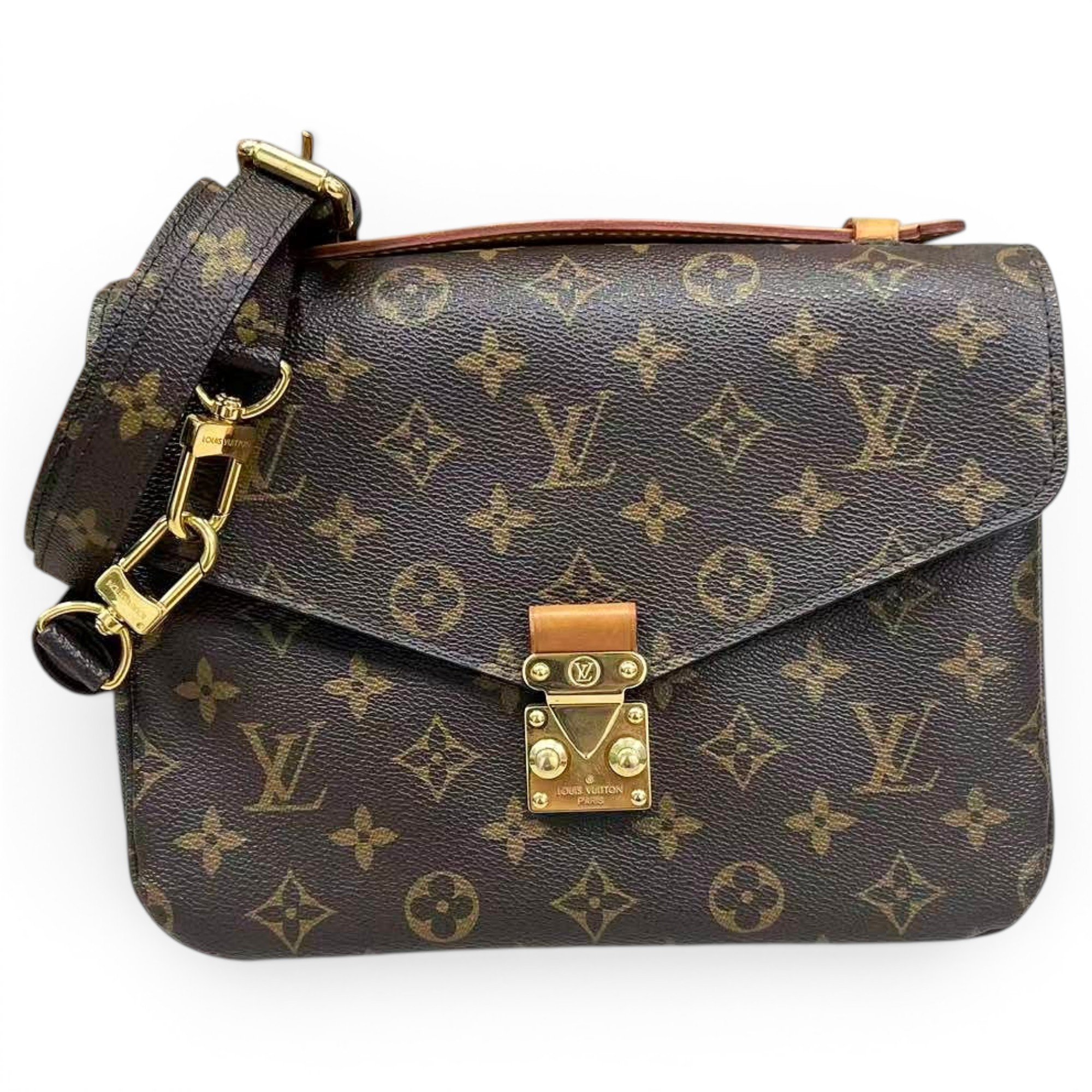 Metis leather handbag