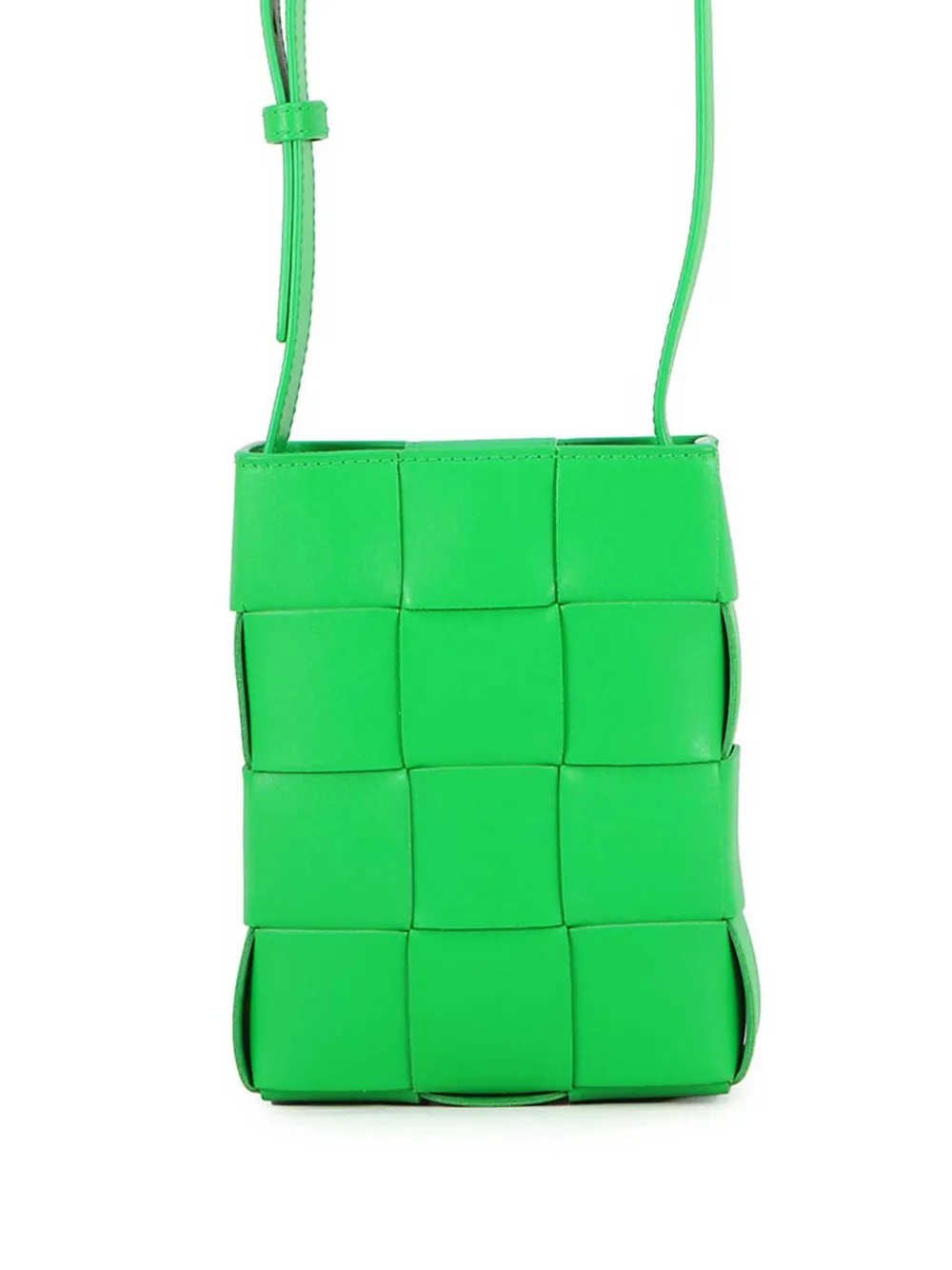 2012-2026 Mini Nappa Intrecciato Vertical Cassette crossbody bag