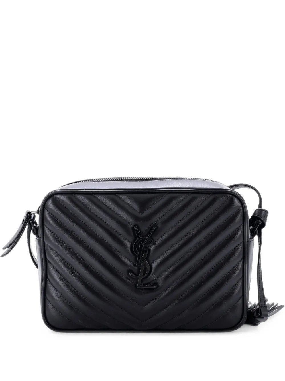 Lou Camera Bag Matelasse Chevron Leather Small crossbody bag