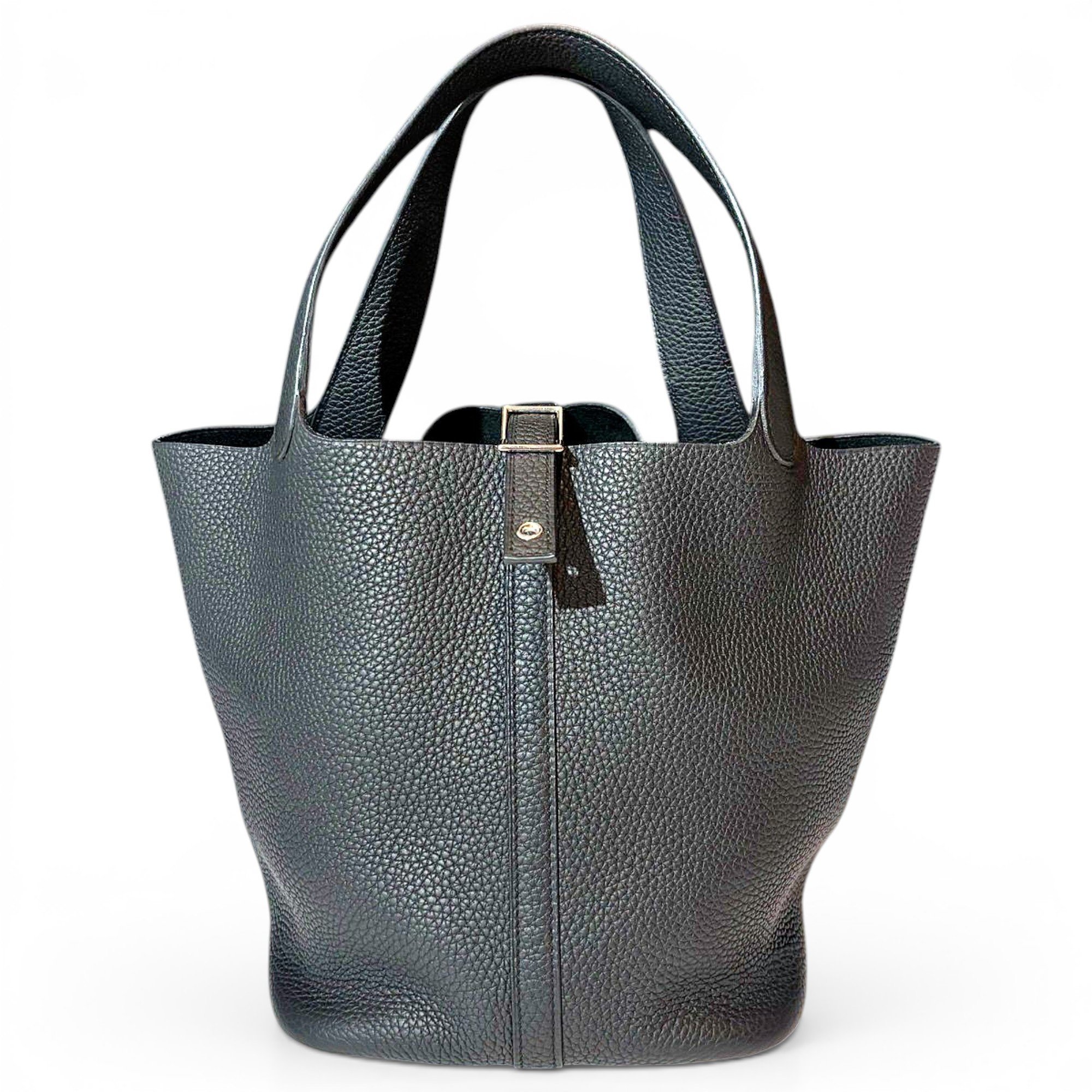 Picotin leather handbag
