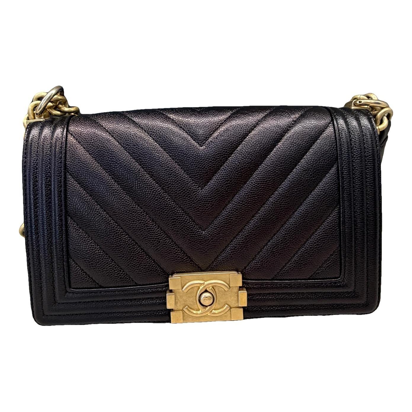 Boy leather crossbody bag