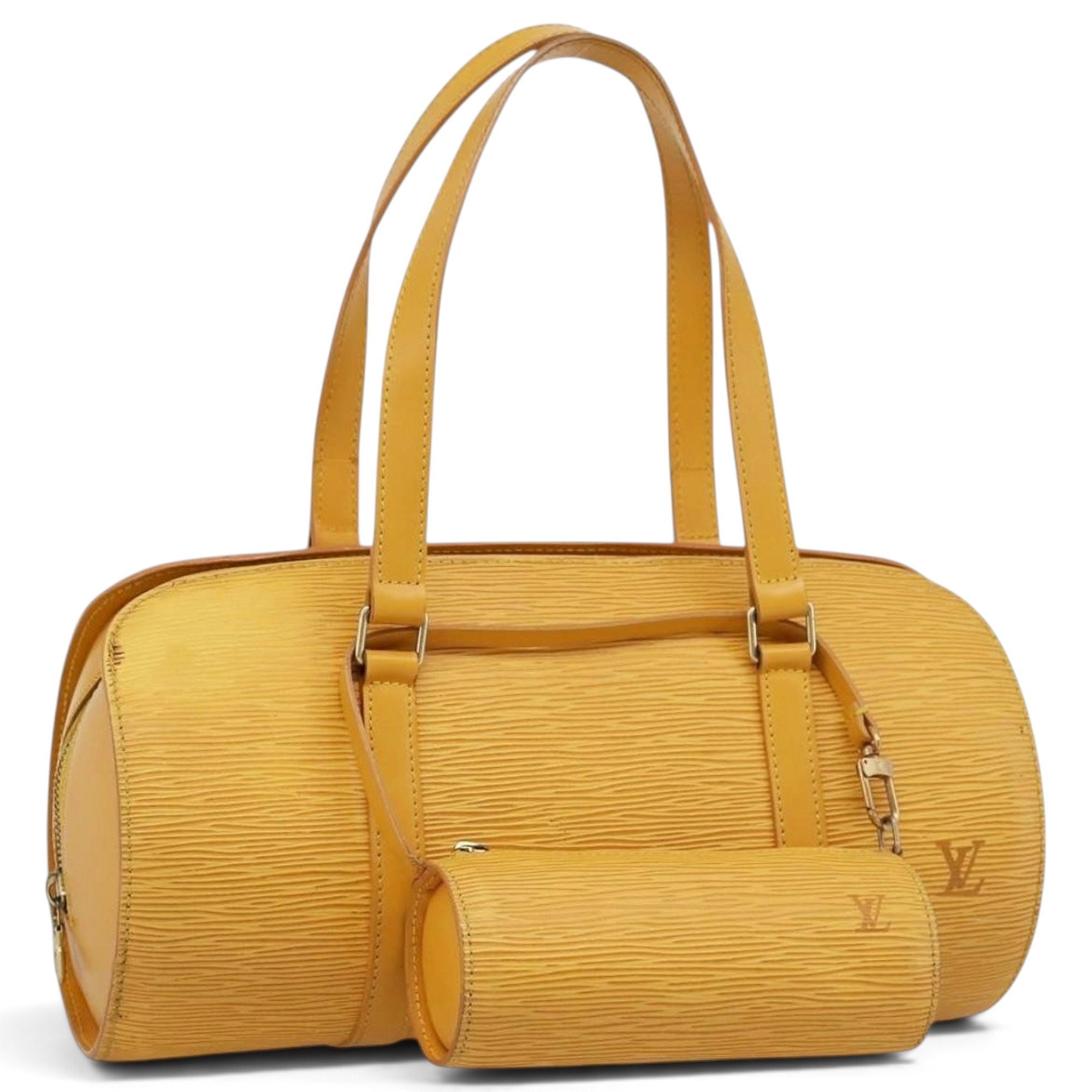 Soufflot leather handbag