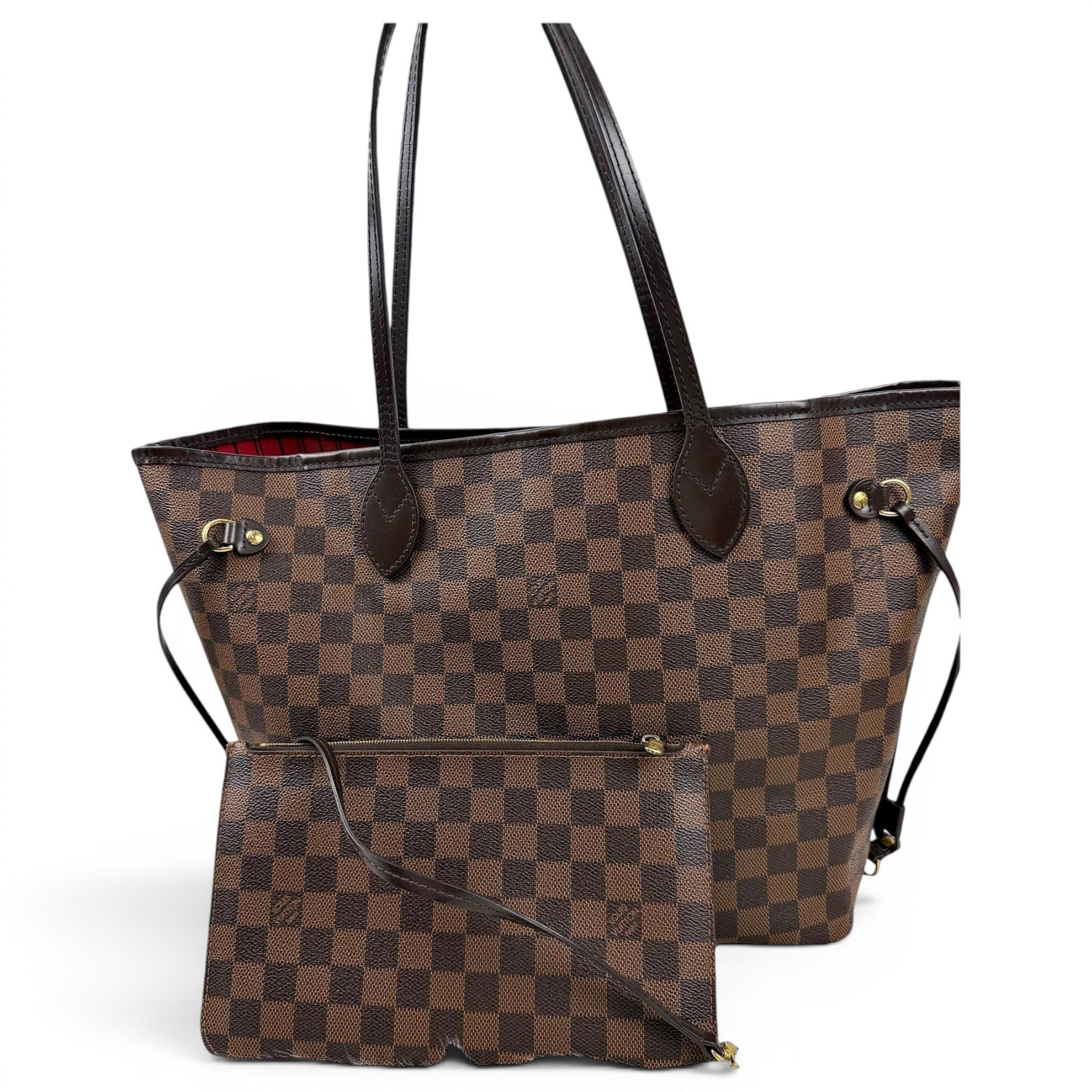 Neverfull leather handbag