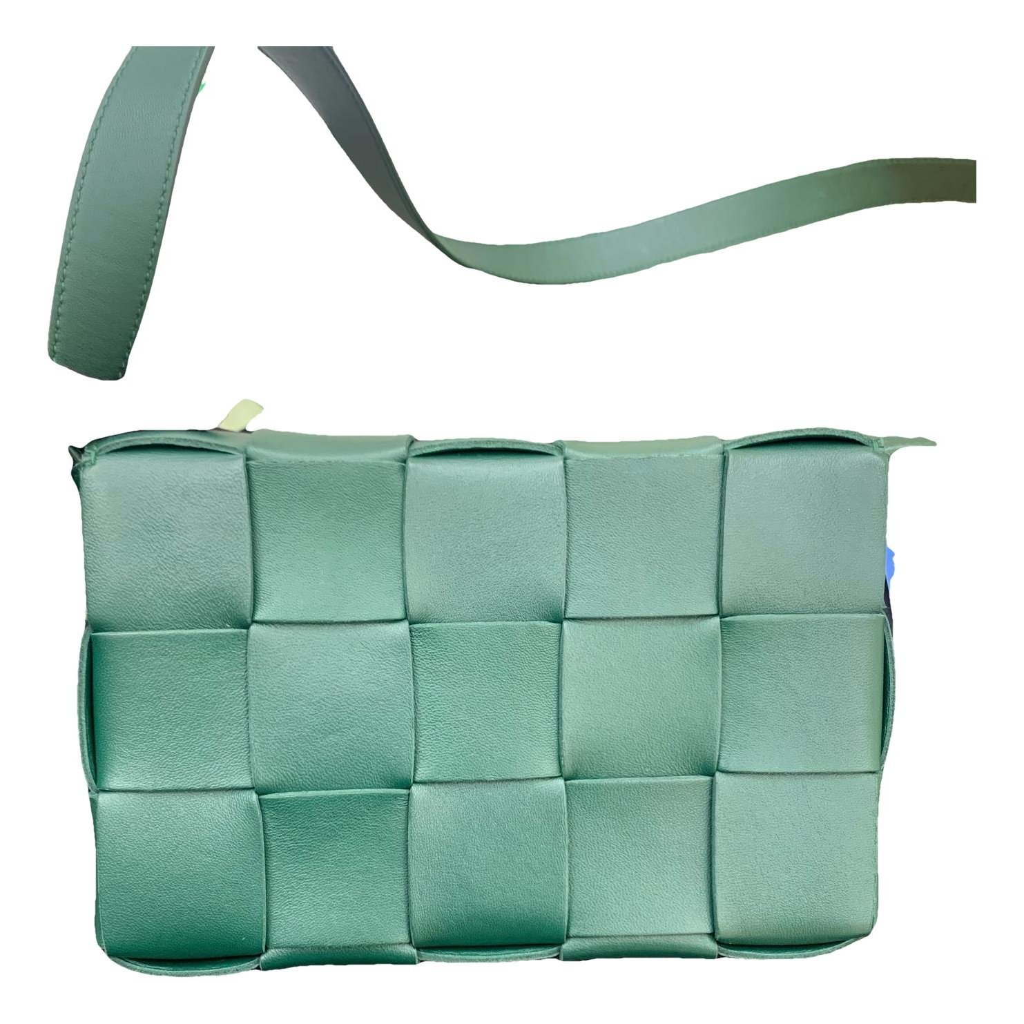 Cassette leather crossbody bag