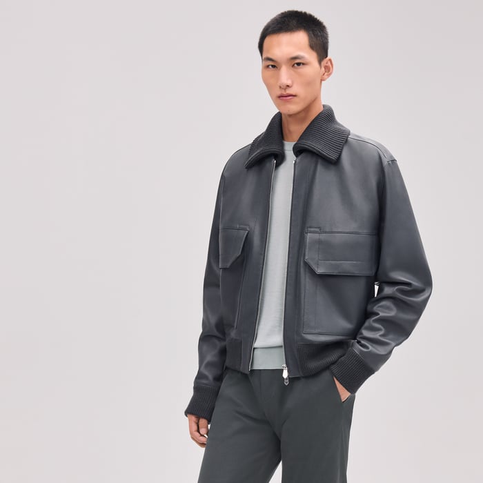 Orage Rib-trim Jacket