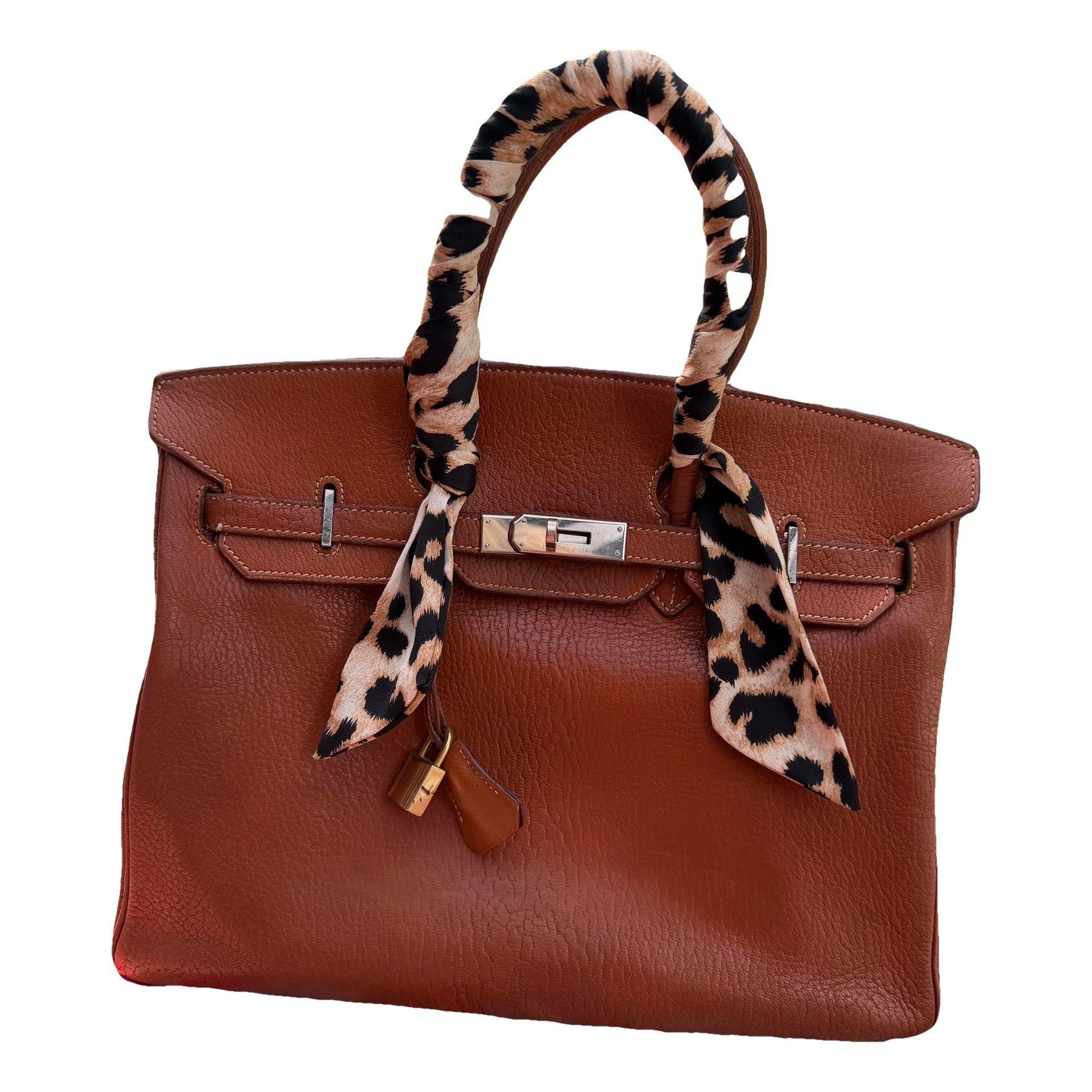 Hermes Birkin 35 Handbag Gold