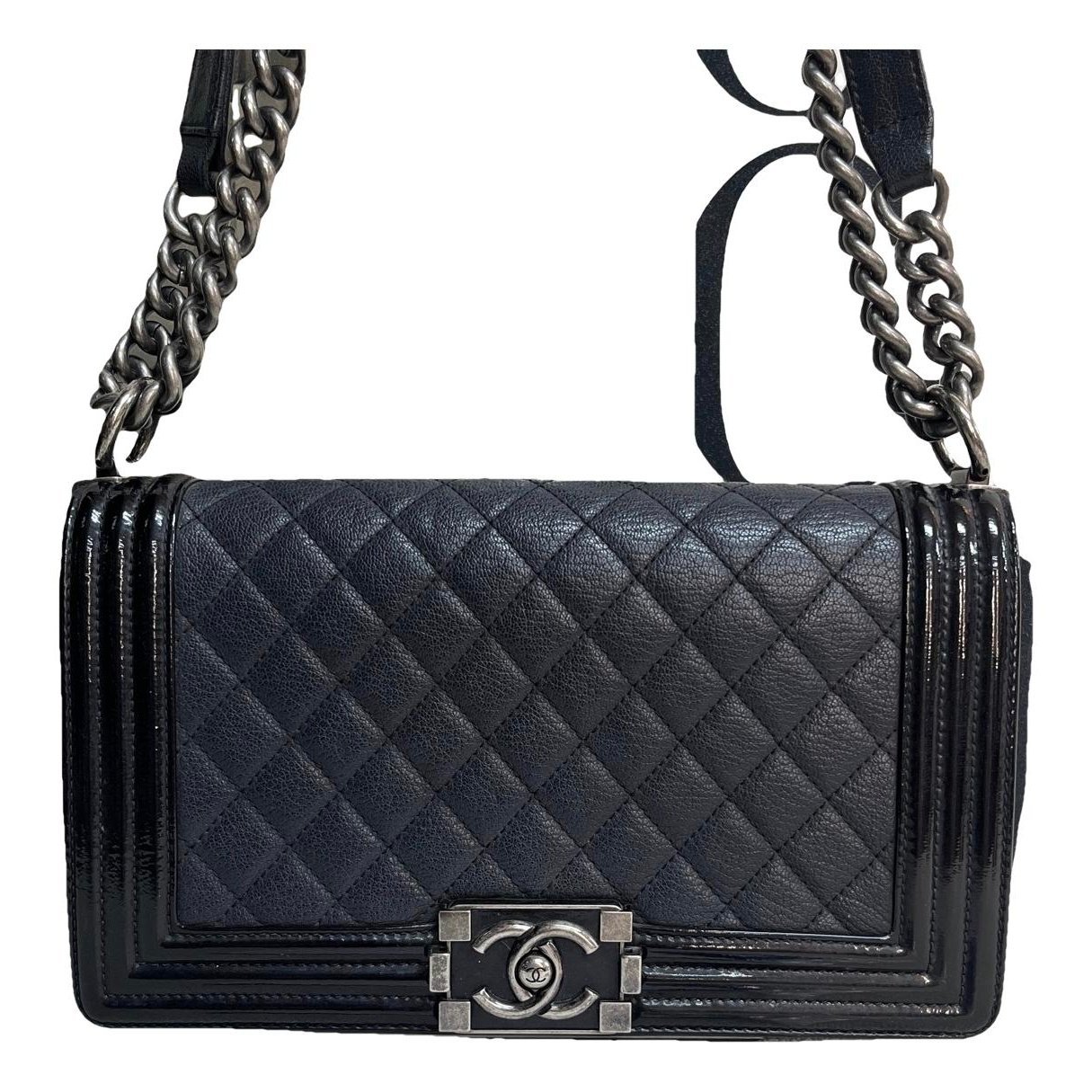 Boy leather crossbody bag