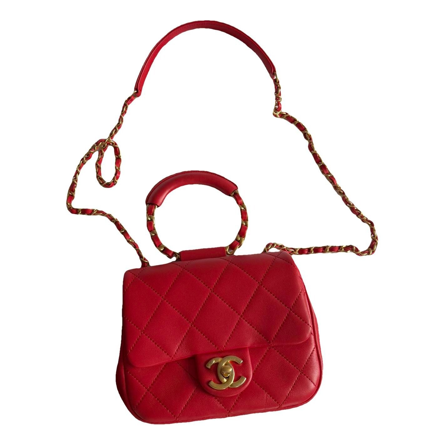 Leather crossbody bag