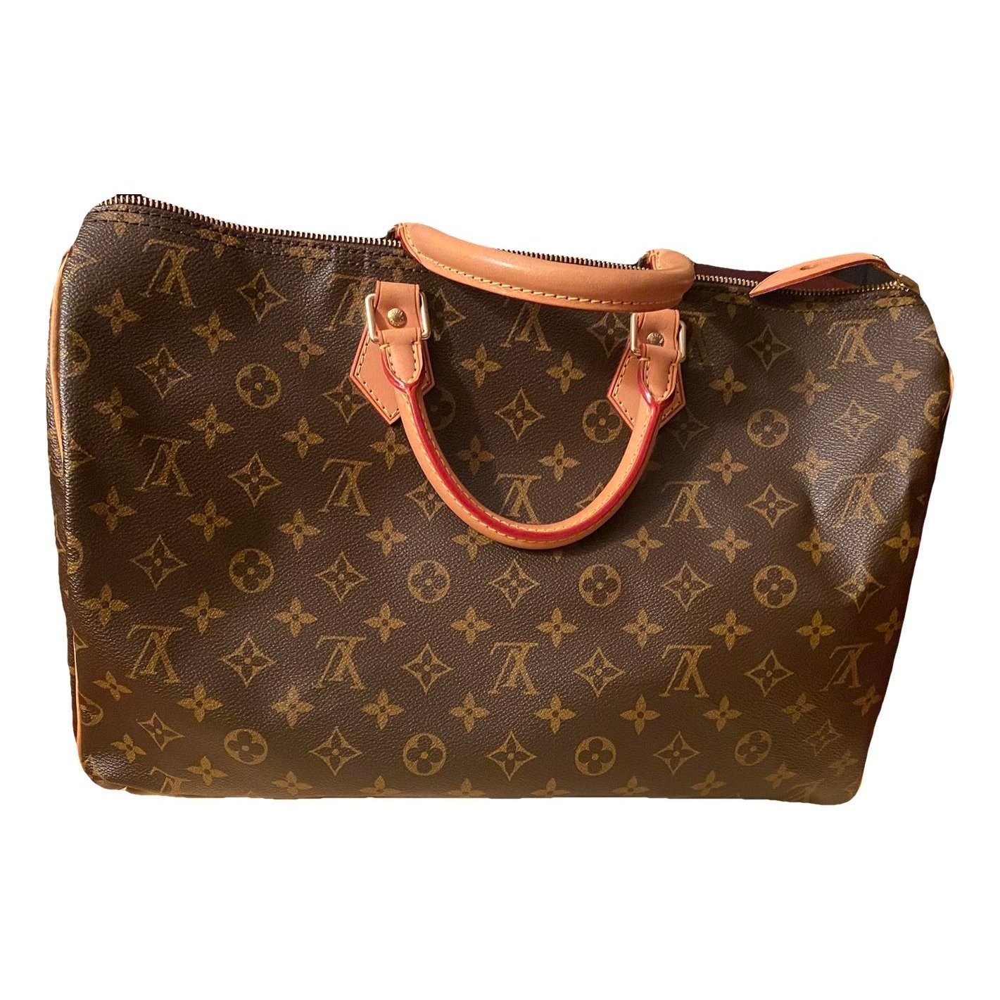 Speedy leather handbag