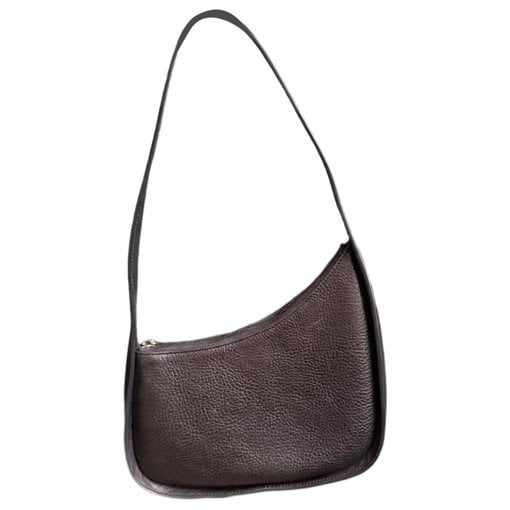 Half Moon leather handbag
