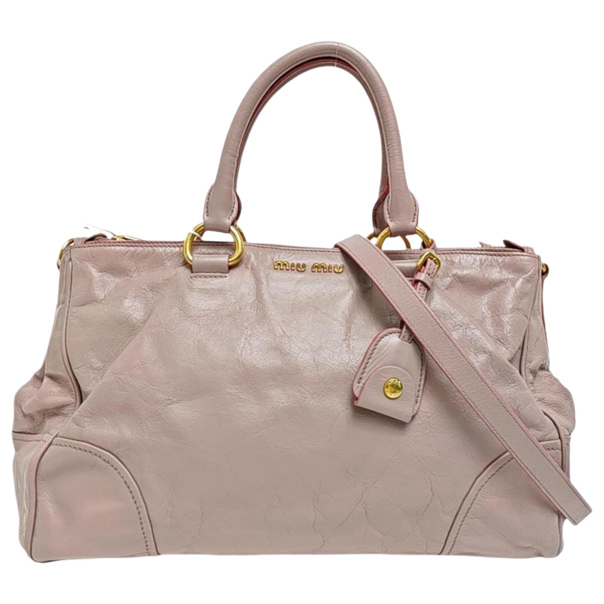 Leather handbag