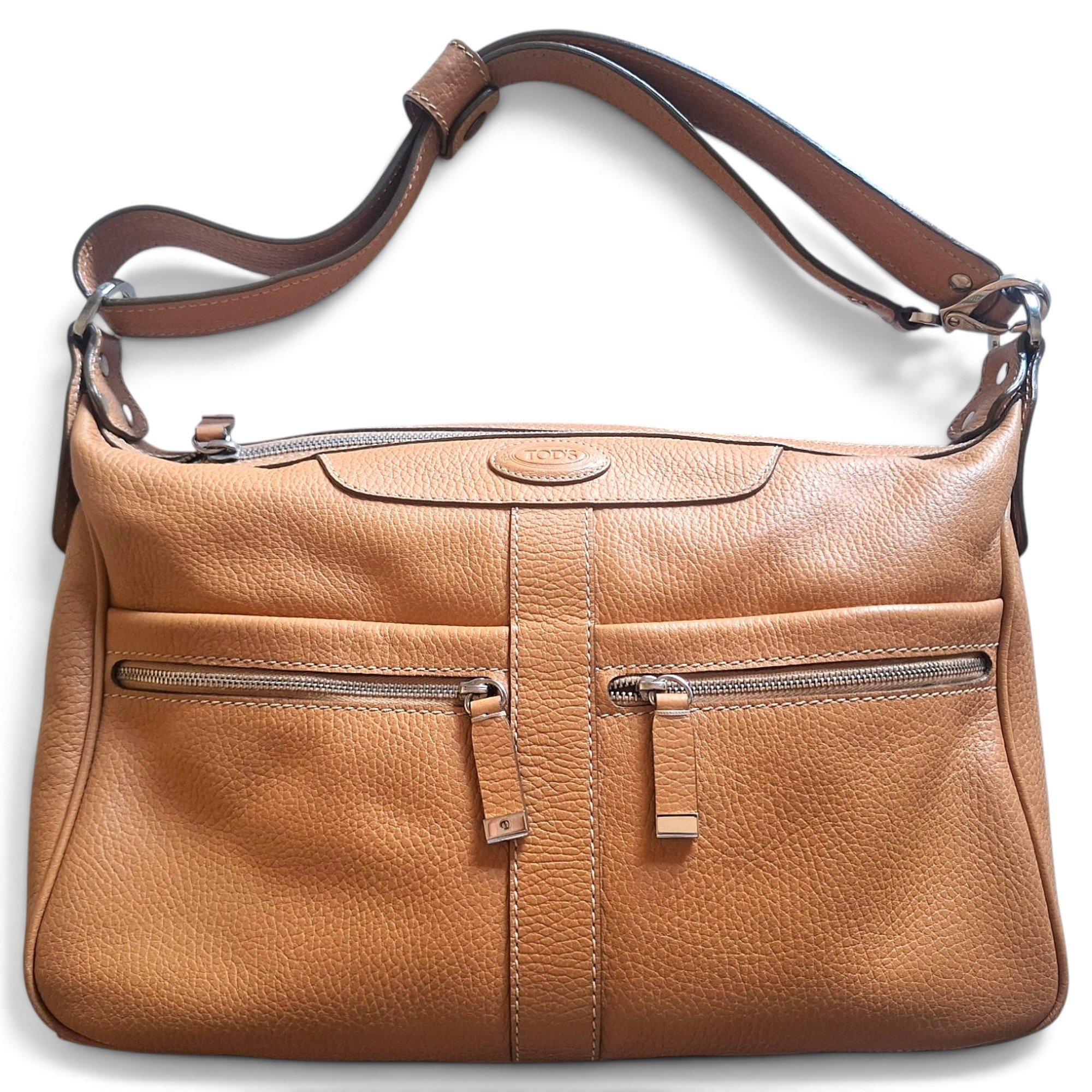D Bag leather handbag