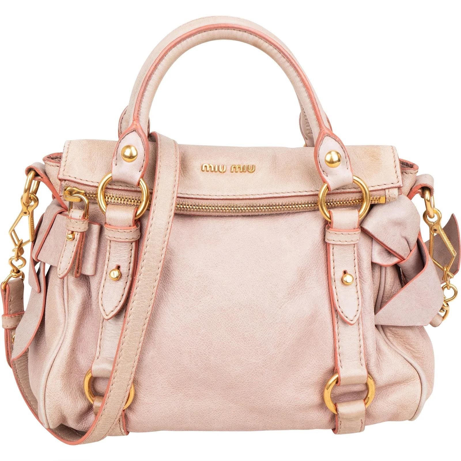 Vitello leather handbag