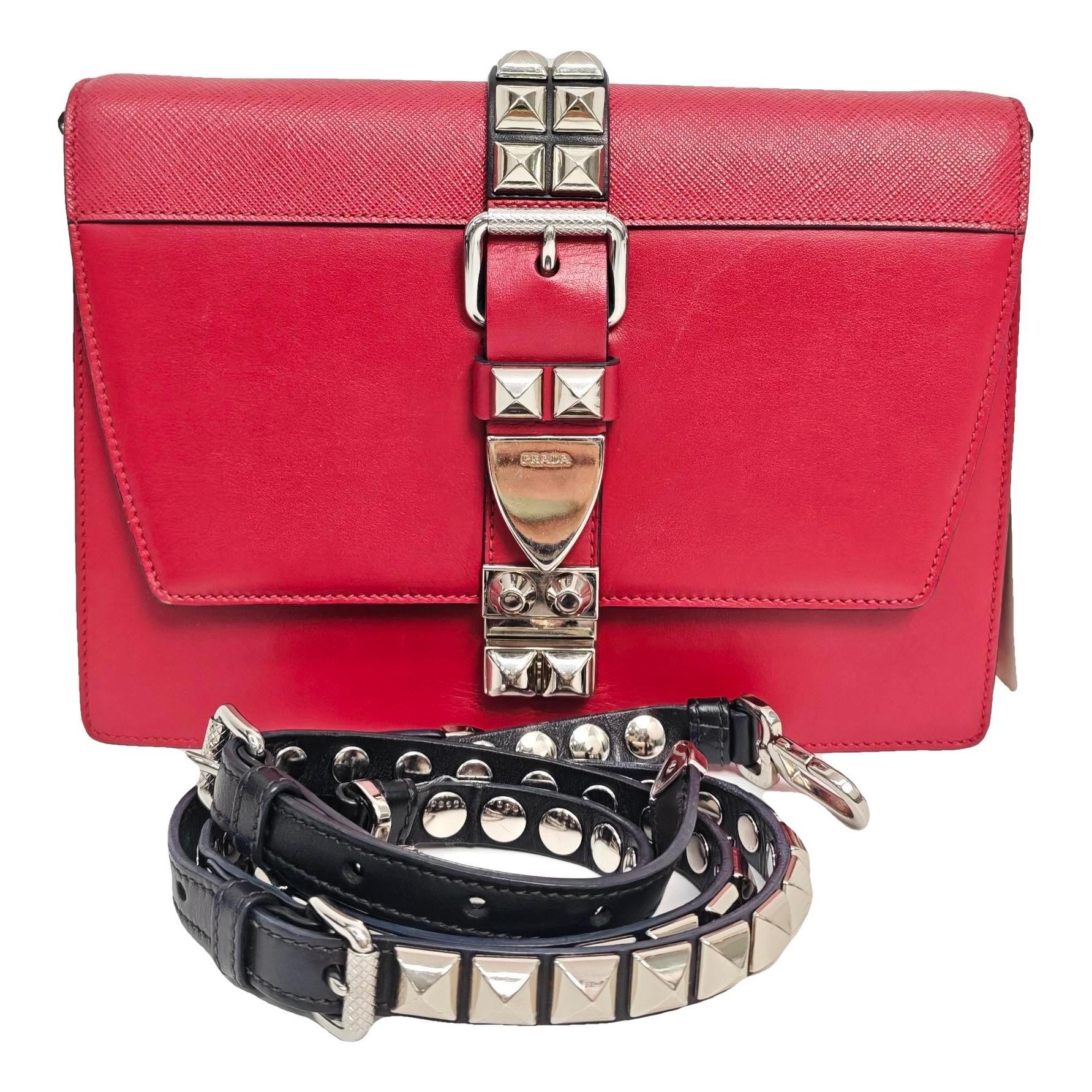 Elektra leather handbag